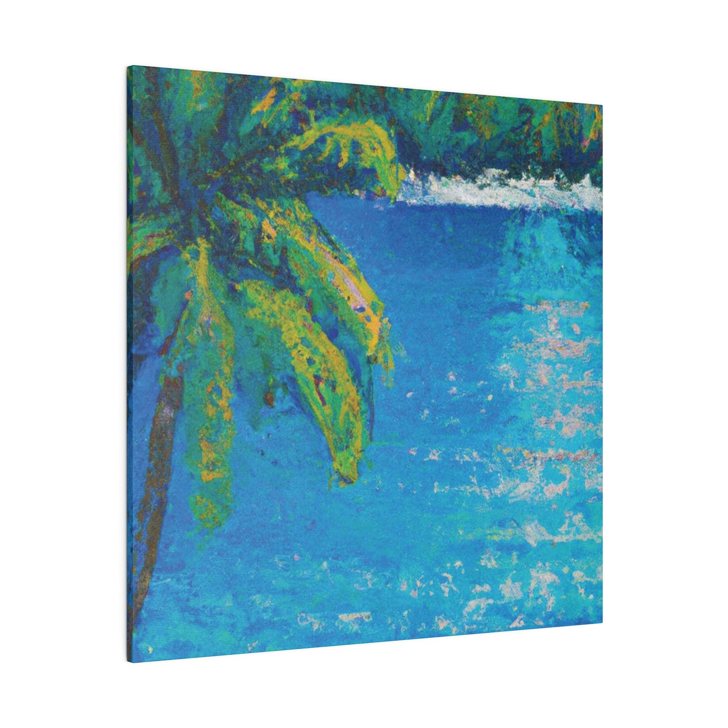 4645A - Bahamas Ocean Painting Print | Bahamas | Ocean | Beach | Poster | Home Decor | Wall Art | Canvas