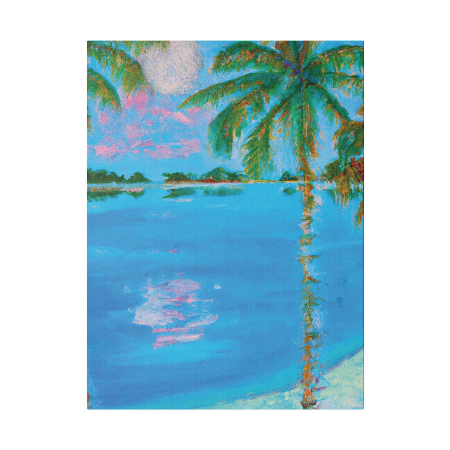 7853V - Bahamas Ocean Painting Print | Bahamas | Ocean | Beach | Poster | Home Decor | Wall Art | Canvas