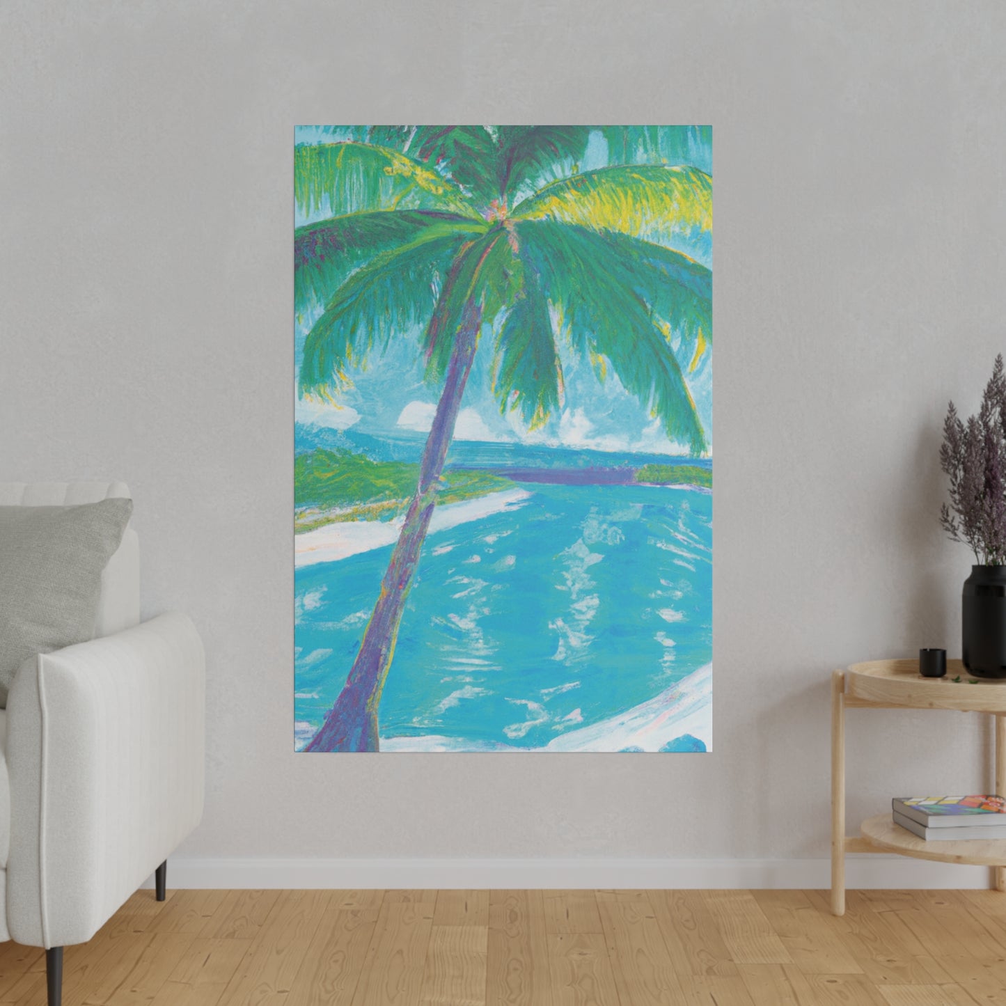 9252K - Bahamas Ocean Painting Print | Bahamas | Ocean | Beach | Poster | Home Decor | Wall Art | Canvas
