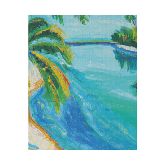 5339K - Bahamas Ocean Painting Print | Bahamas | Ocean | Beach | Poster | Home Decor | Wall Art | Canvas