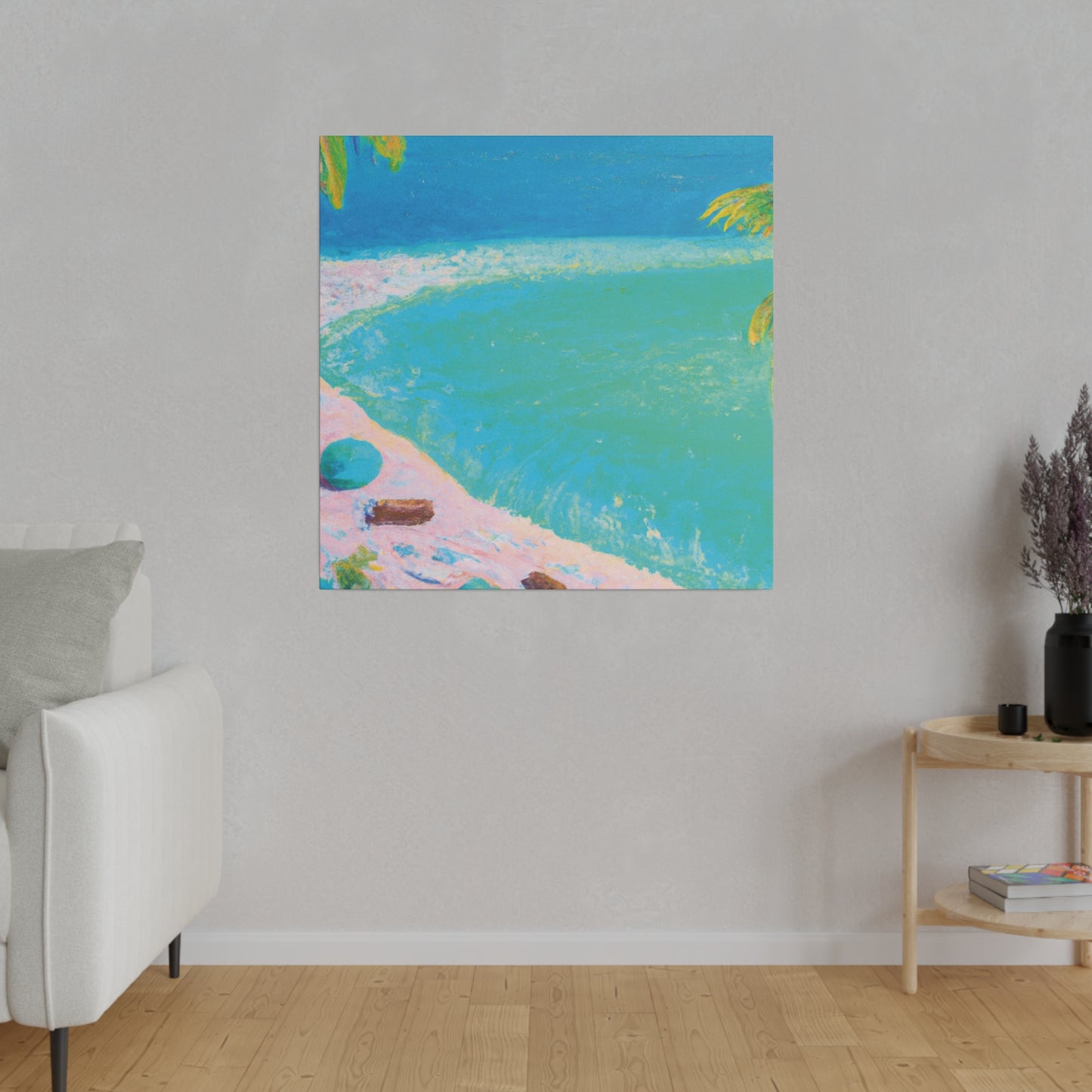 7342G - Bahamas Ocean Painting Print | Bahamas | Ocean | Beach | Poster | Home Decor | Wall Art | Canvas