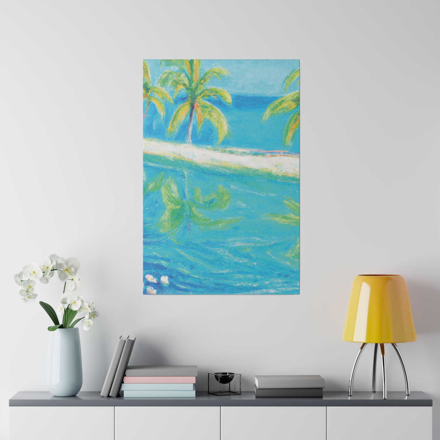 9213P - Bahamas Ocean Painting Print | Bahamas | Ocean | Beach | Poster | Home Decor | Wall Art | Canvas