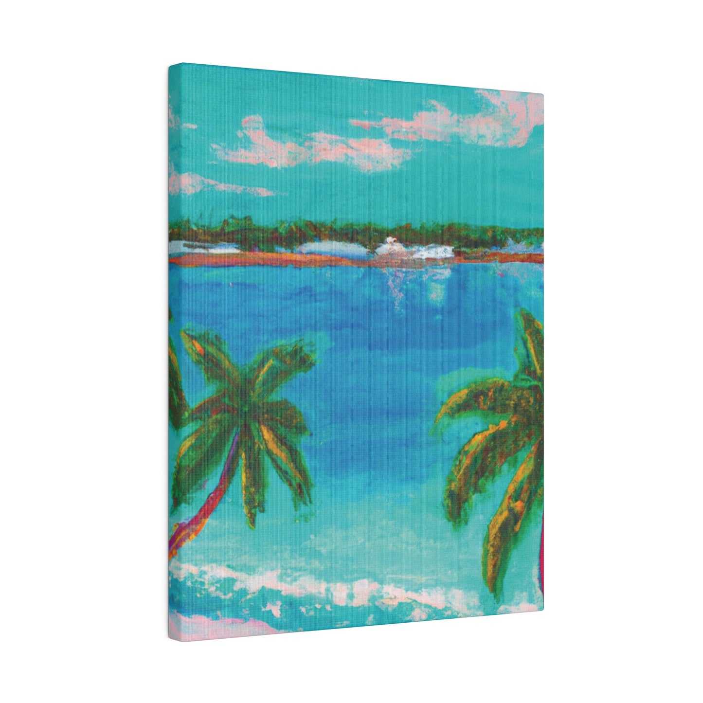 6836G - Bahamas Ocean Painting Print | Bahamas | Ocean | Beach | Poster | Home Decor | Wall Art | Canvas