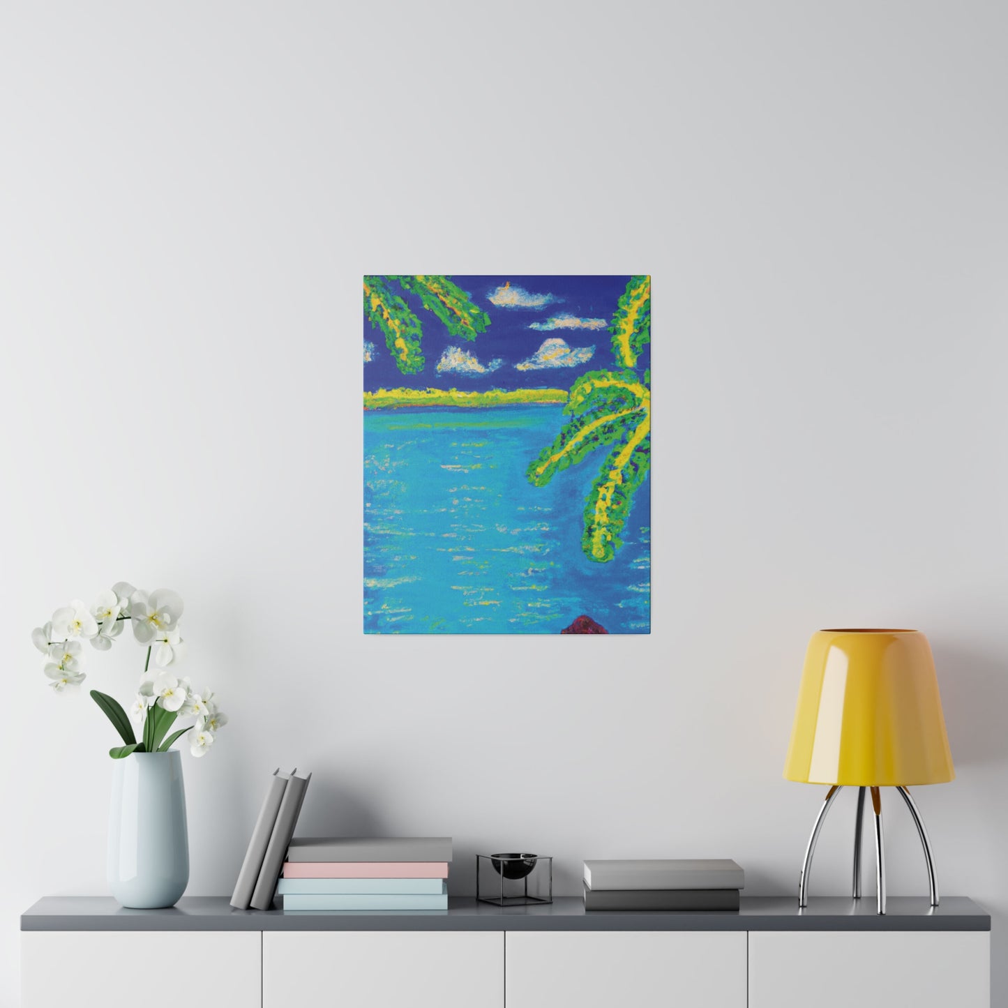 9774Z - Bahamas Ocean Painting Print | Bahamas | Ocean | Beach | Poster | Home Decor | Wall Art | Canvas