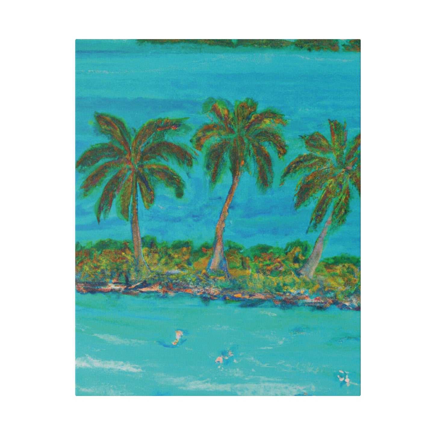 4205N - Bahamas Ocean Painting Print | Bahamas | Ocean | Beach | Poster | Home Decor | Wall Art | Canvas