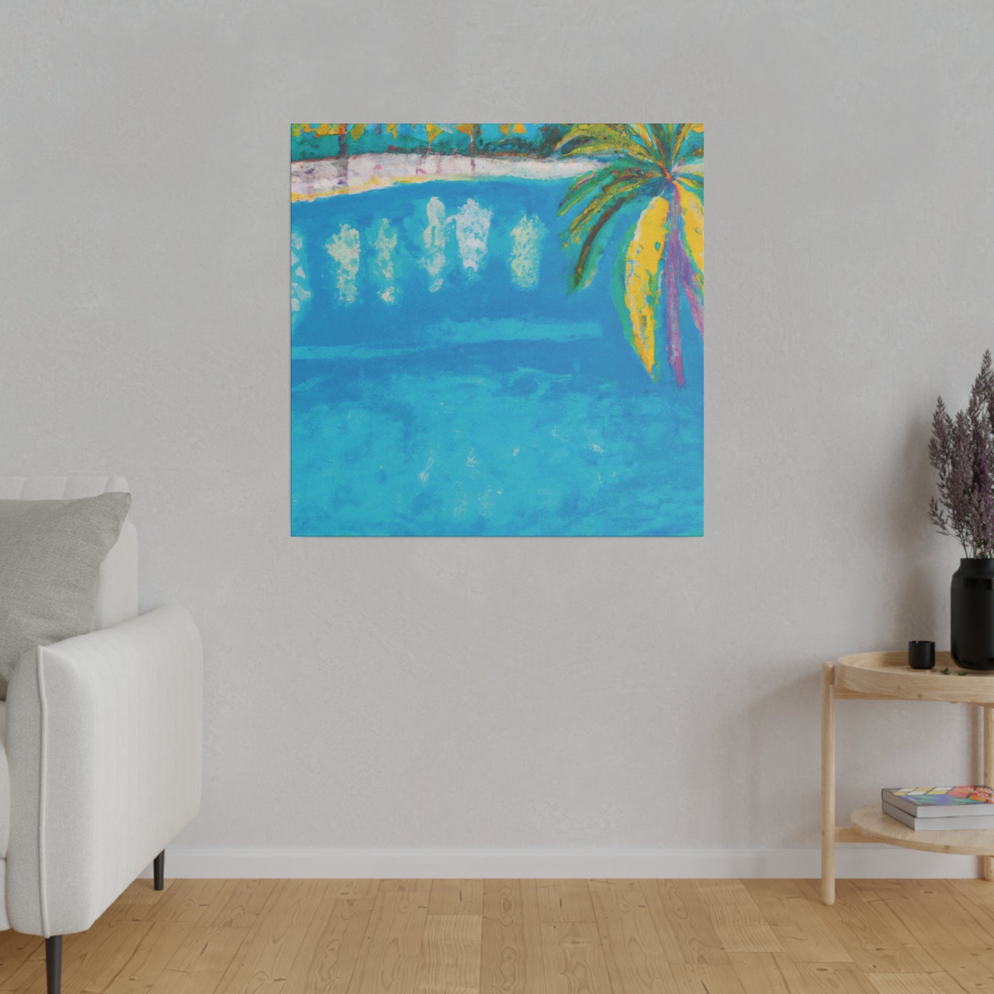 2193F - Bahamas Ocean Painting Print | Bahamas | Ocean | Beach | Poster | Home Decor | Wall Art | Canvas