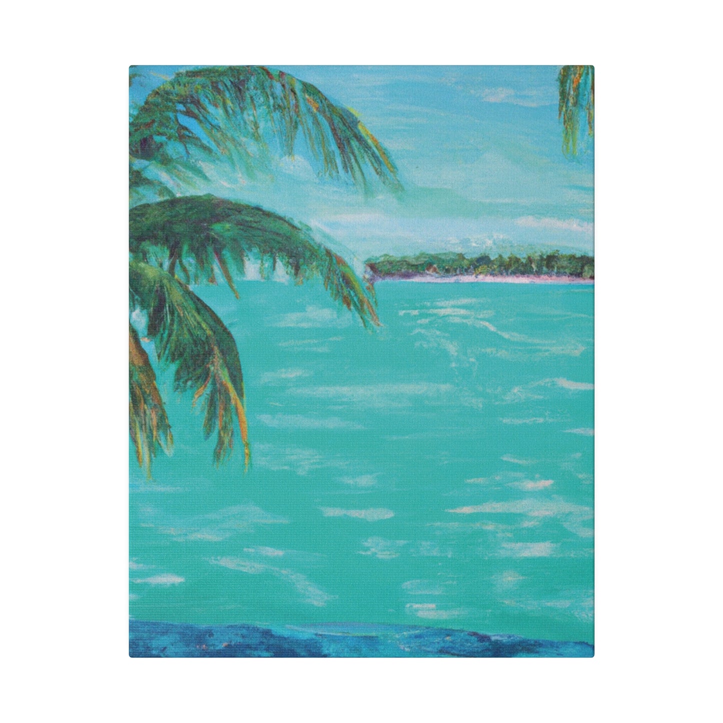 362P - Bahamas Ocean Painting Print | Bahamas | Ocean | Beach | Poster | Home Decor | Wall Art | Canvas