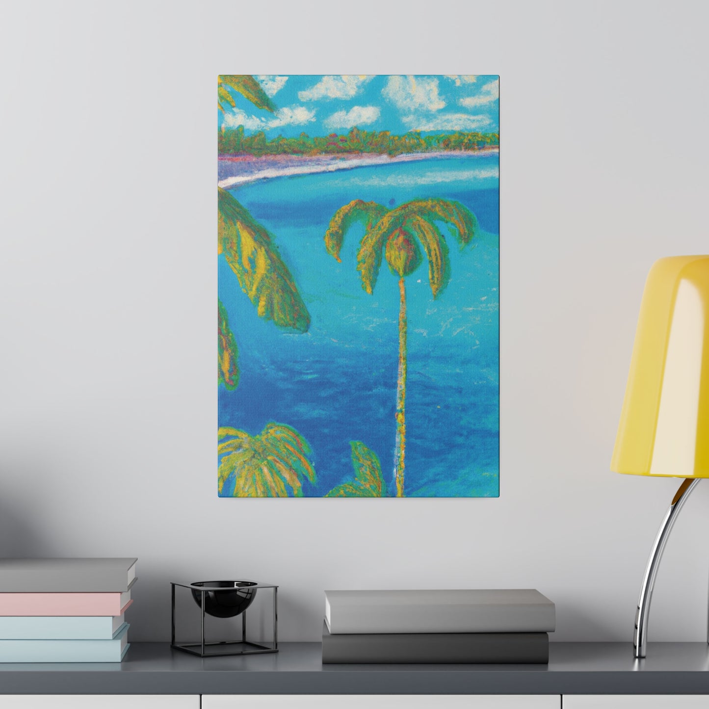 4651B - Bahamas Ocean Painting Print | Bahamas | Ocean | Beach | Poster | Home Decor | Wall Art | Canvas