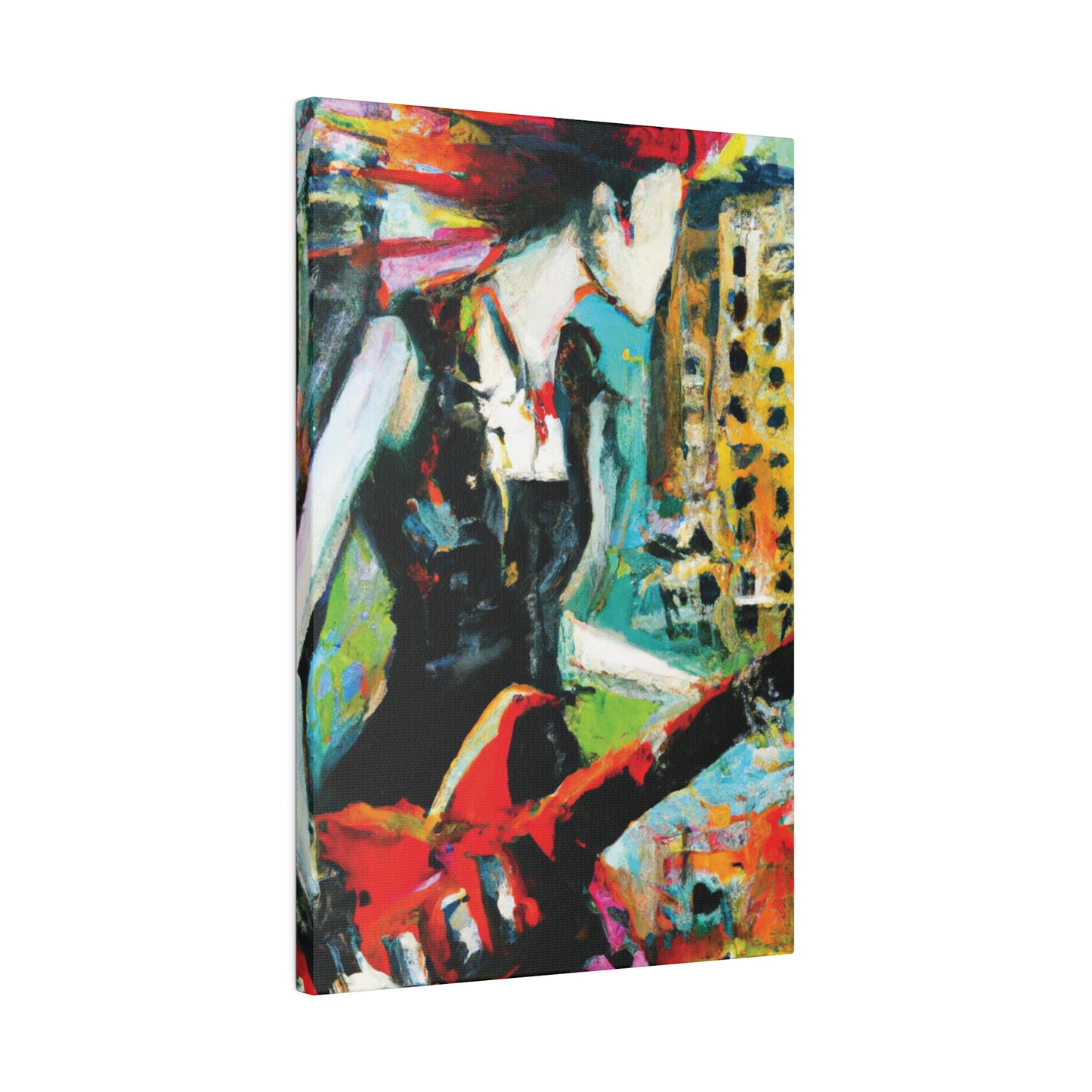 3226O - Rockstar Oil Painting Style Print | Poster | Home Decor | Wall Art | Music Art | Canvas