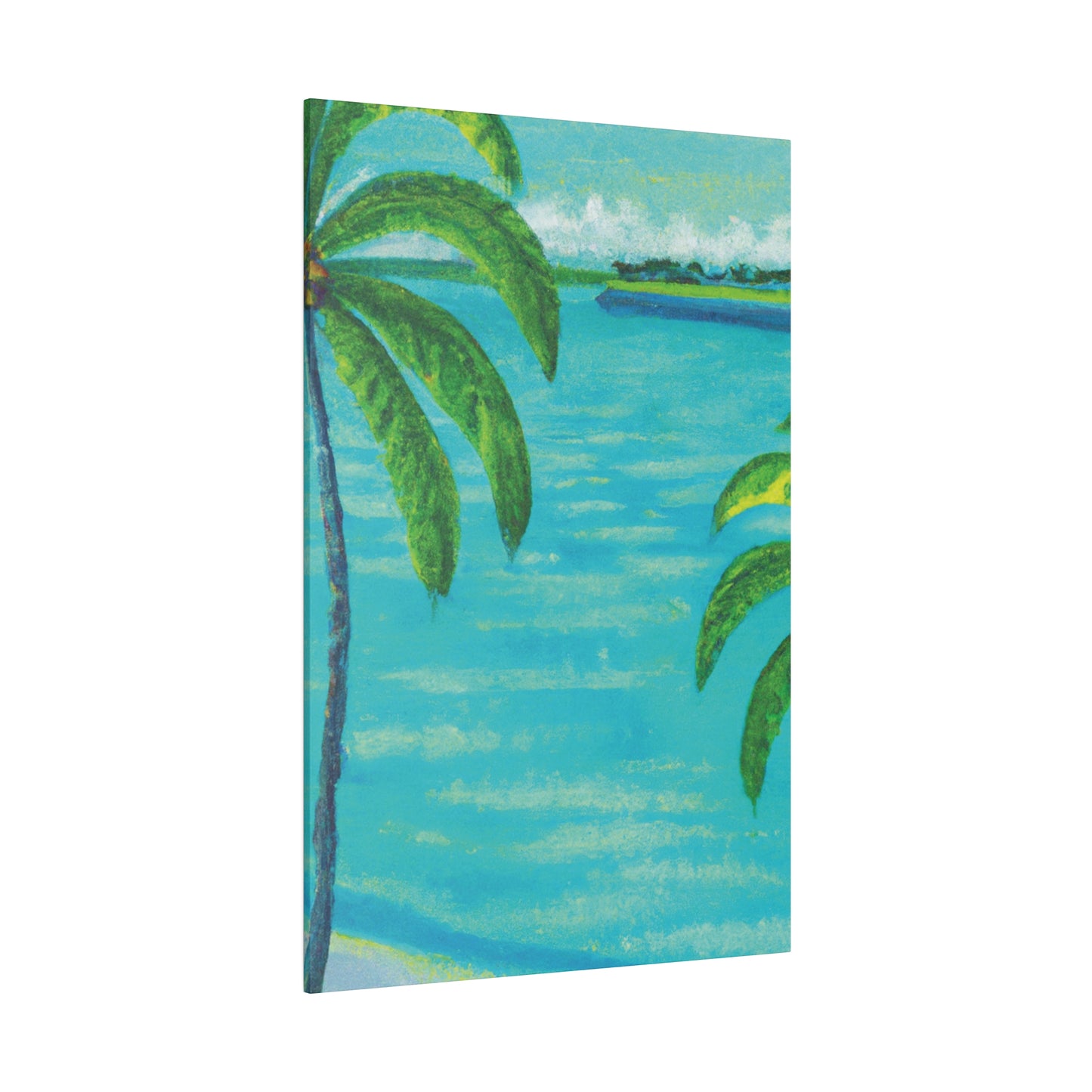 3184O - Bahamas Ocean Painting Print | Bahamas | Ocean | Beach | Poster | Home Decor | Wall Art | Canvas