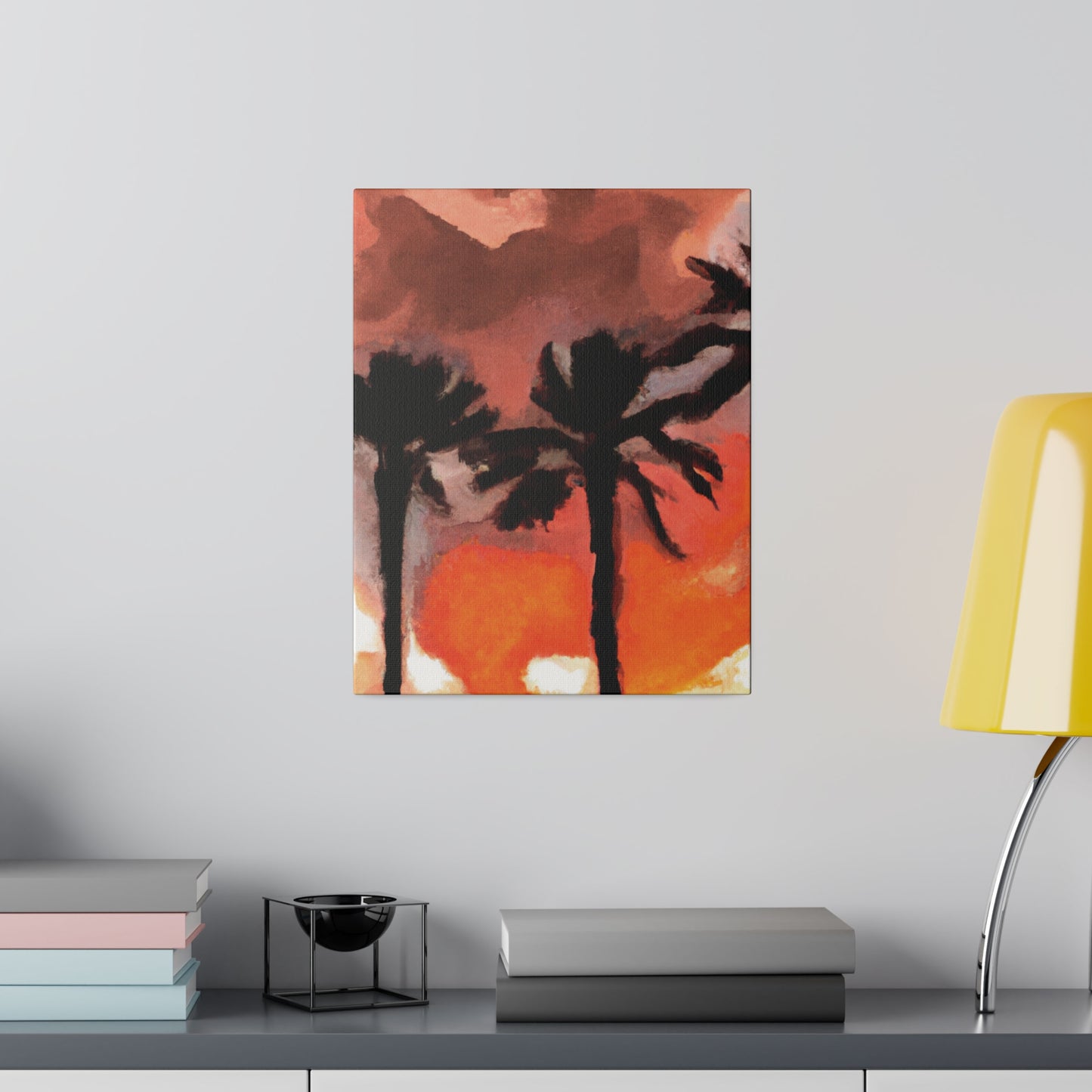 9073X - Miami Beach Sunset Painting Print | Miami | Beach | Sunset | Poster | Home Decor | Wall Art | Canvas