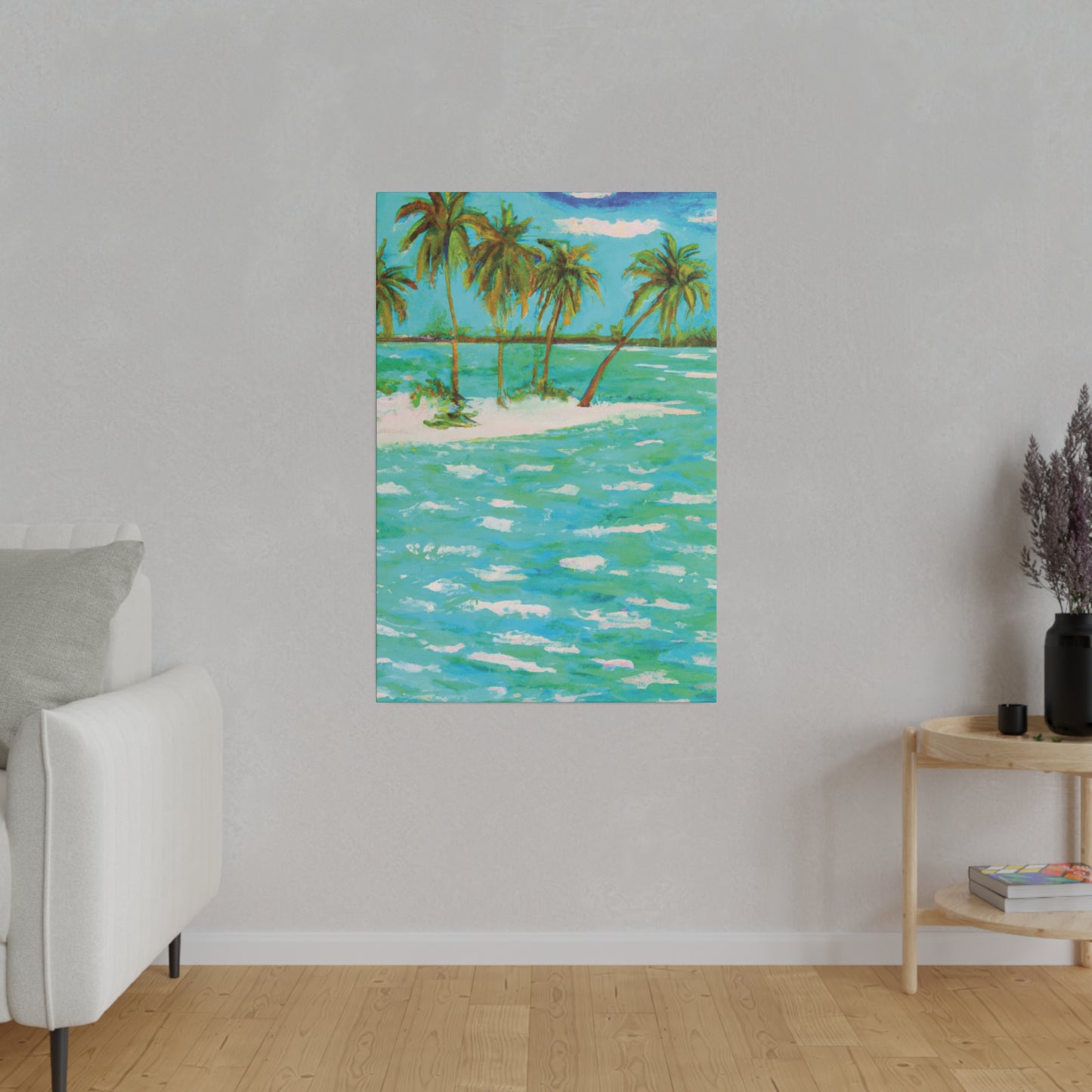 1193C - Bahamas Ocean Painting Print | Bahamas | Ocean | Beach | Poster | Home Decor | Wall Art | Canvas