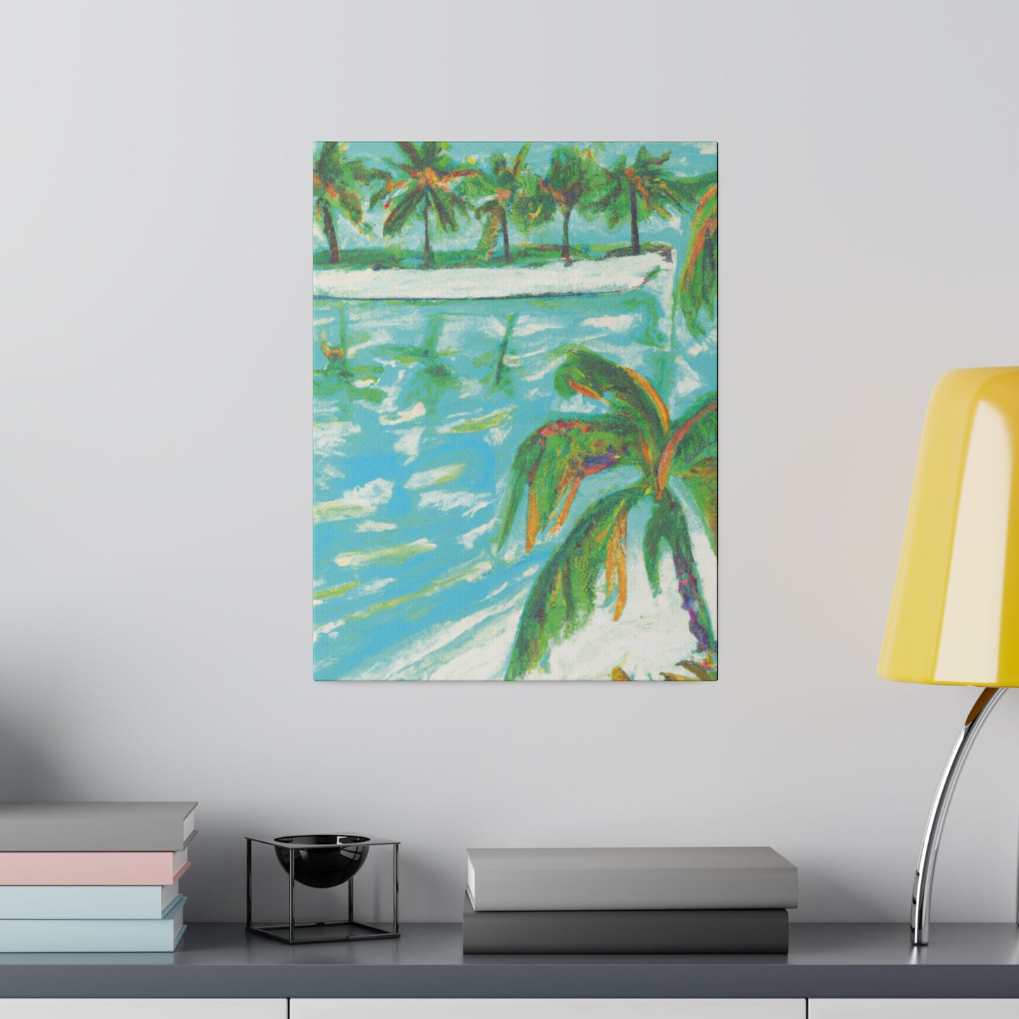 7103O - Bahamas Ocean Painting Print | Bahamas | Ocean | Beach | Poster | Home Decor | Wall Art | Canvas