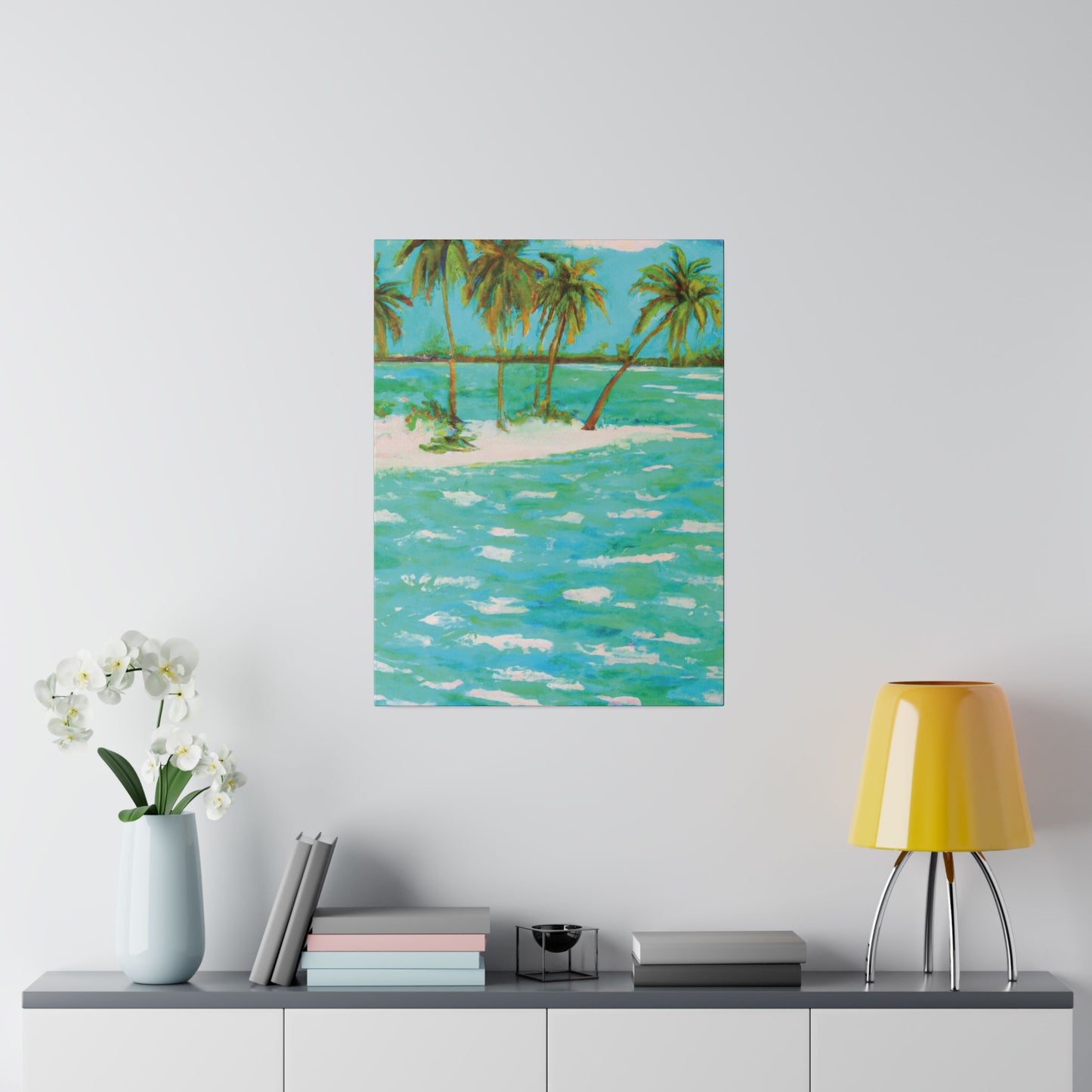 1193C - Bahamas Ocean Painting Print | Bahamas | Ocean | Beach | Poster | Home Decor | Wall Art | Canvas