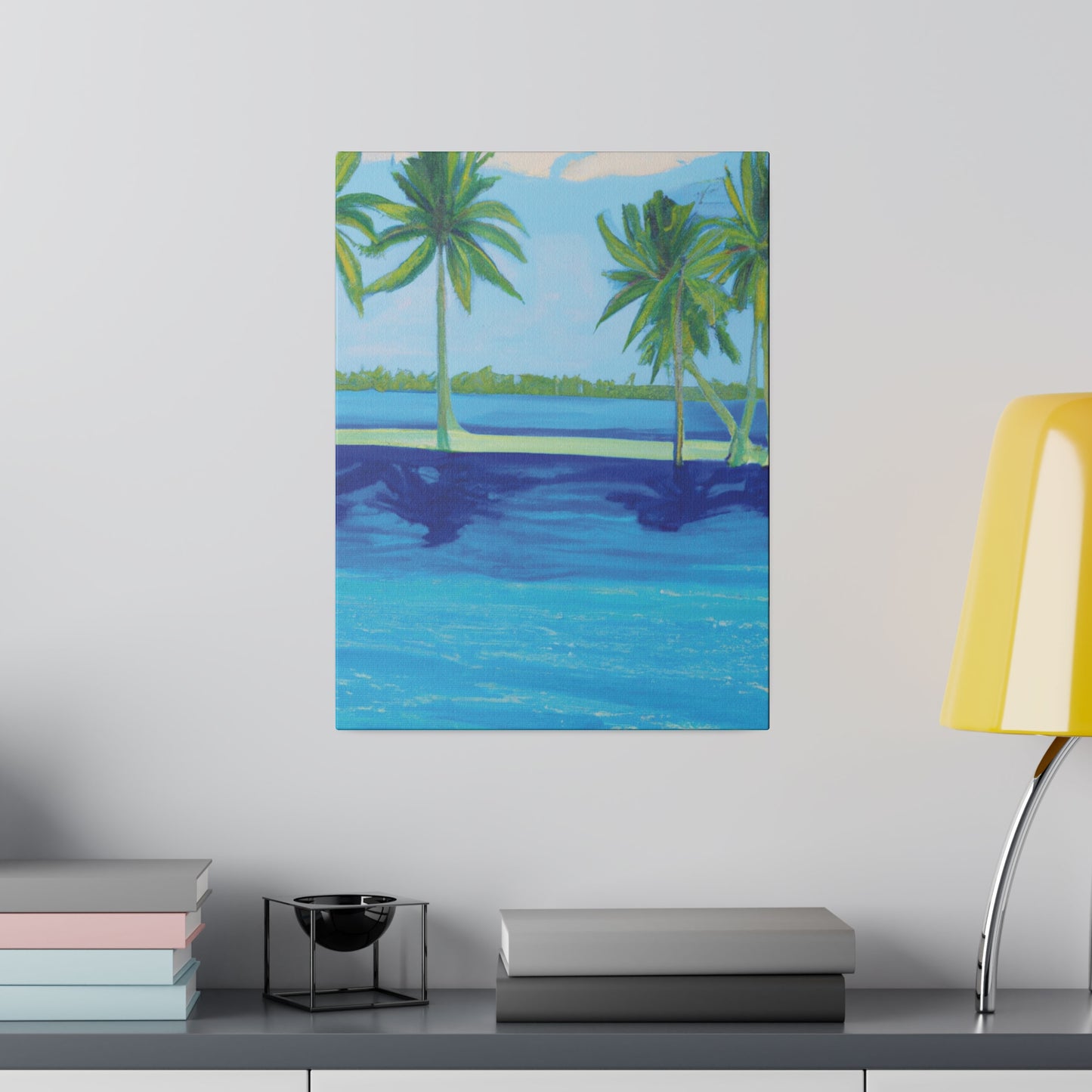 9589F - Bahamas Ocean Painting Print | Bahamas | Ocean | Beach | Poster | Home Decor | Wall Art | Canvas