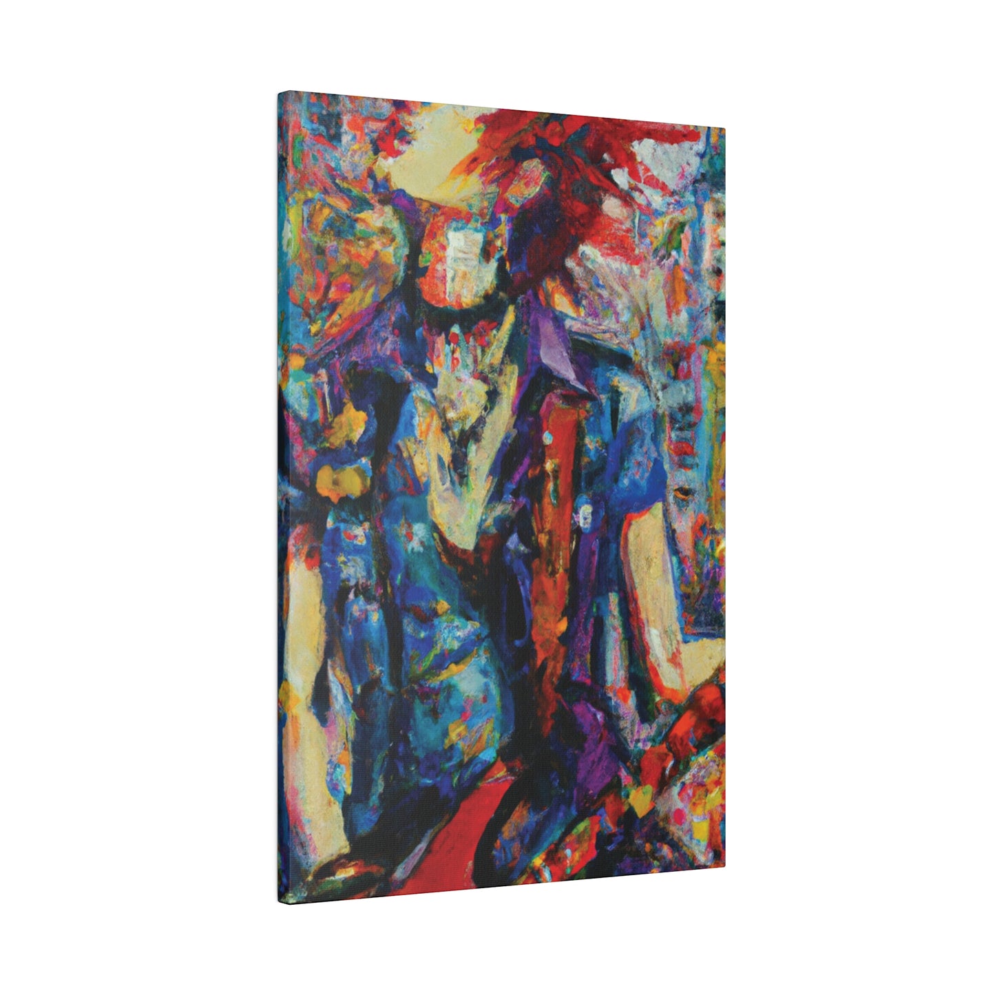 9667F - Rockstar Oil Painting Style Print | Poster | Home Decor | Wall Art | Music Art | Canvas