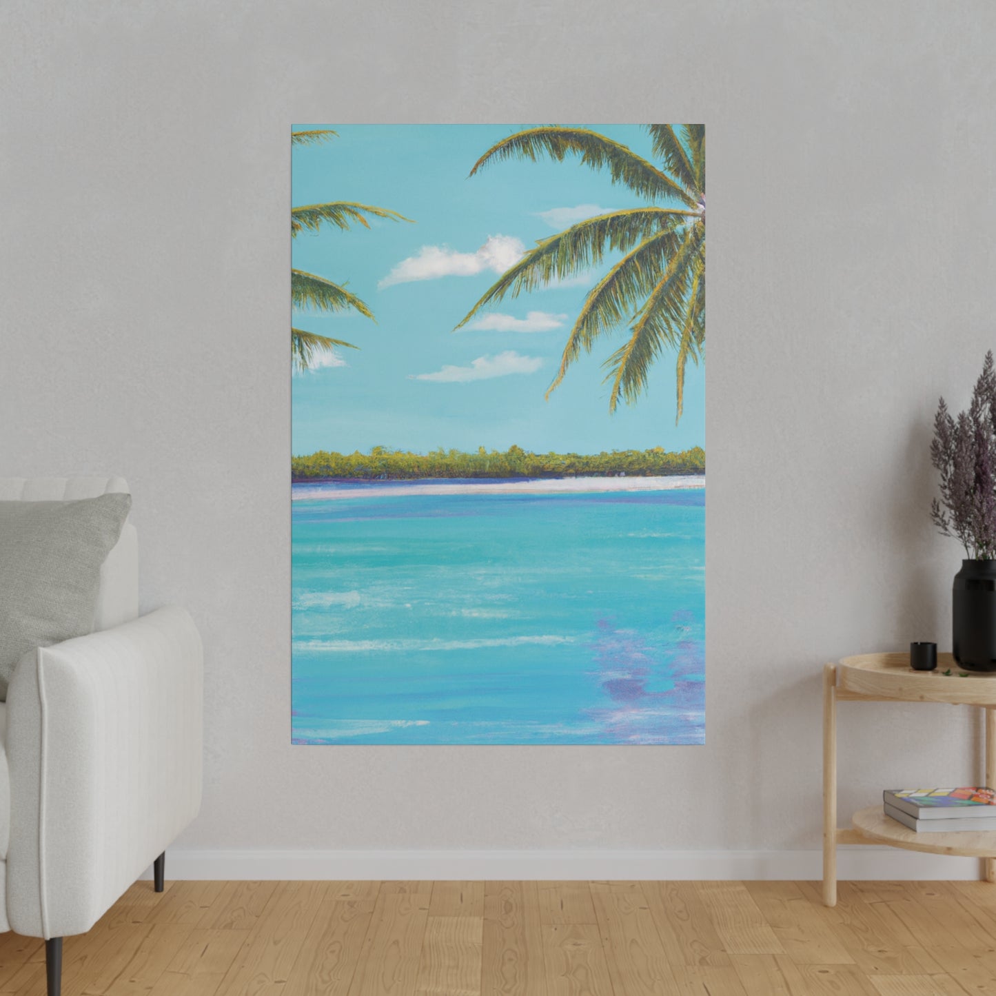 8132D - Bahamas Ocean Painting Print | Bahamas | Ocean | Beach | Poster | Home Decor | Wall Art | Canvas