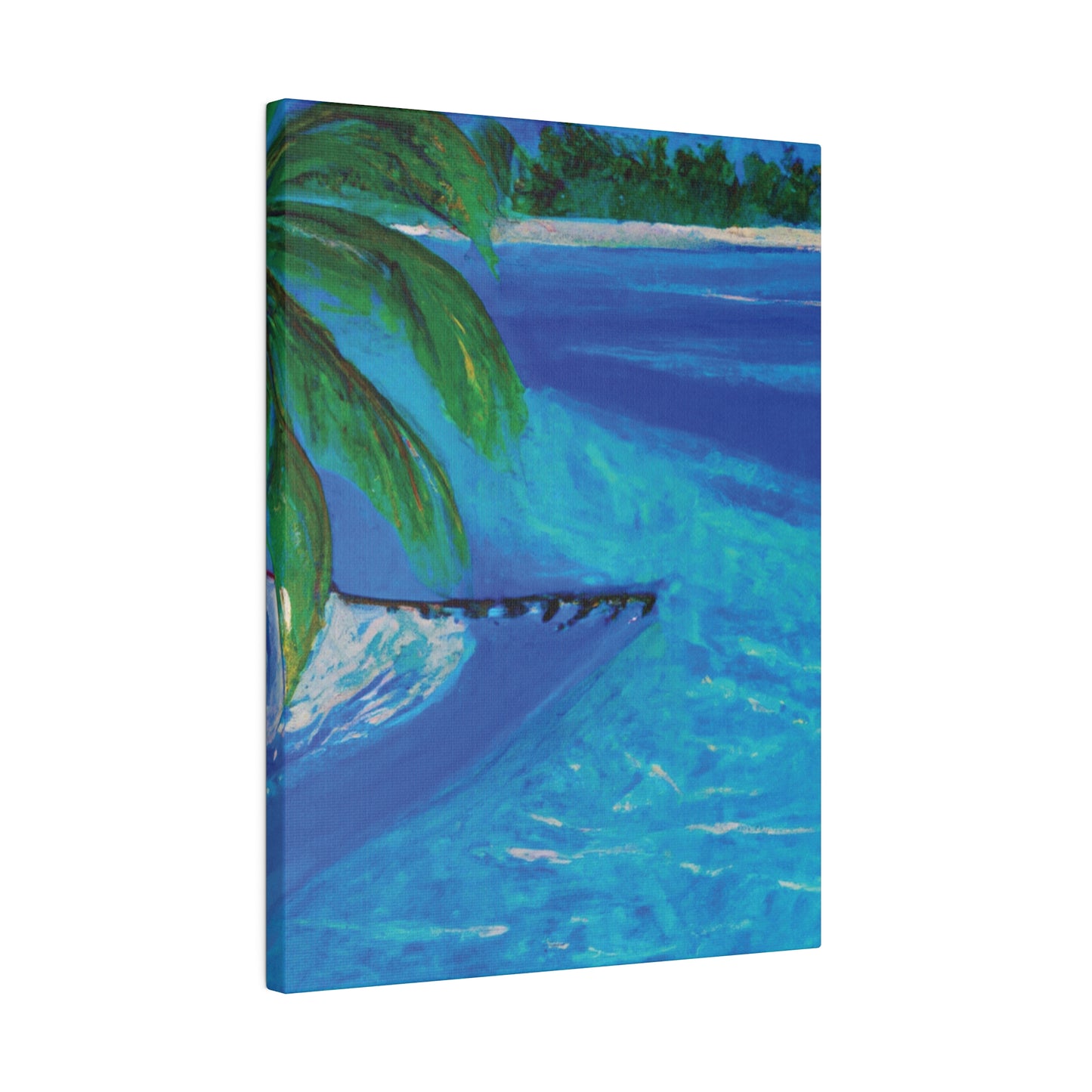 3145T - Bahamas Ocean Painting Print | Bahamas | Ocean | Beach | Poster | Home Decor | Wall Art | Canvas