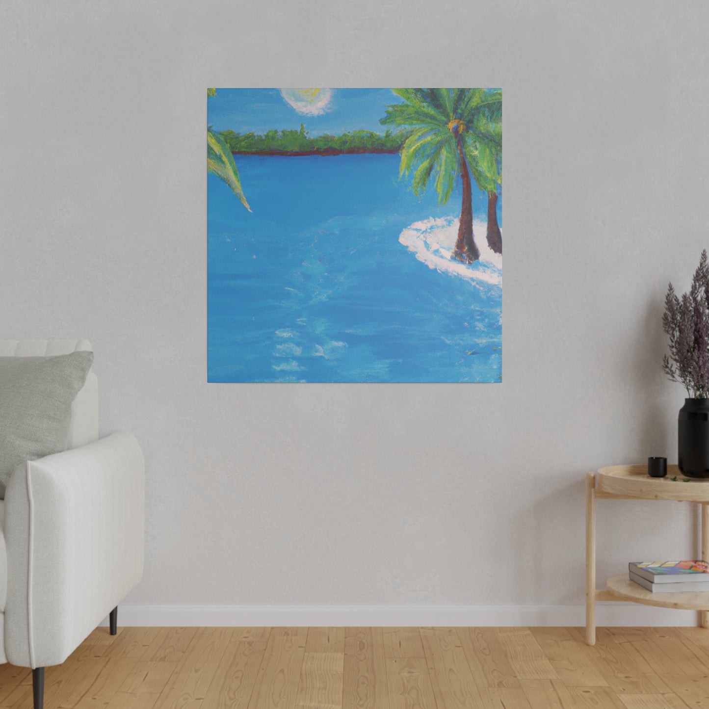 5156X - Bahamas Ocean Painting Print | Bahamas | Ocean | Beach | Poster | Home Decor | Wall Art | Canvas