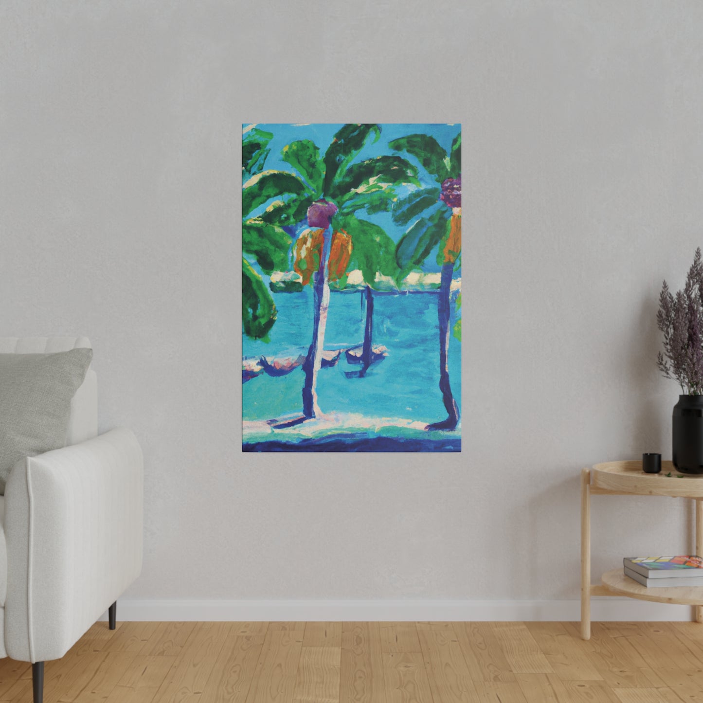 2944U - Bahamas Ocean Painting Print | Bahamas | Ocean | Beach | Poster | Home Decor | Wall Art | Canvas