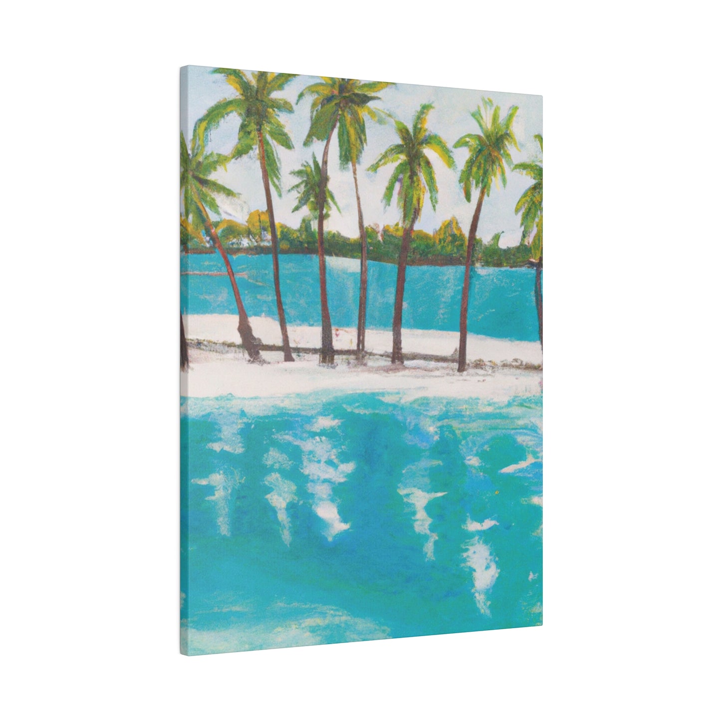 8045G - Bahamas Ocean Painting Print | Bahamas | Ocean | Beach | Poster | Home Decor | Wall Art | Canvas