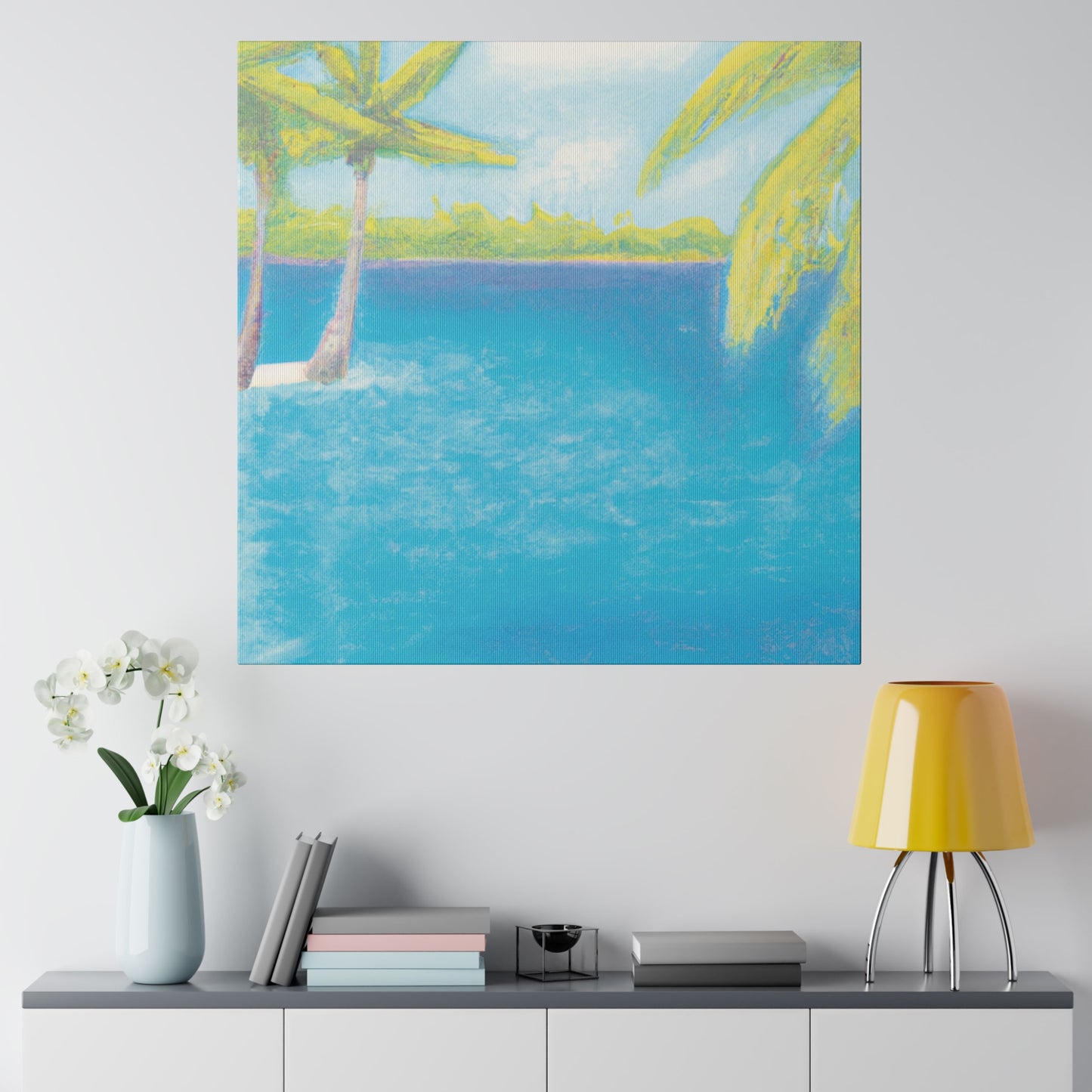 9254V - Bahamas Ocean Painting Print | Bahamas | Ocean | Beach | Poster | Home Decor | Wall Art | Canvas