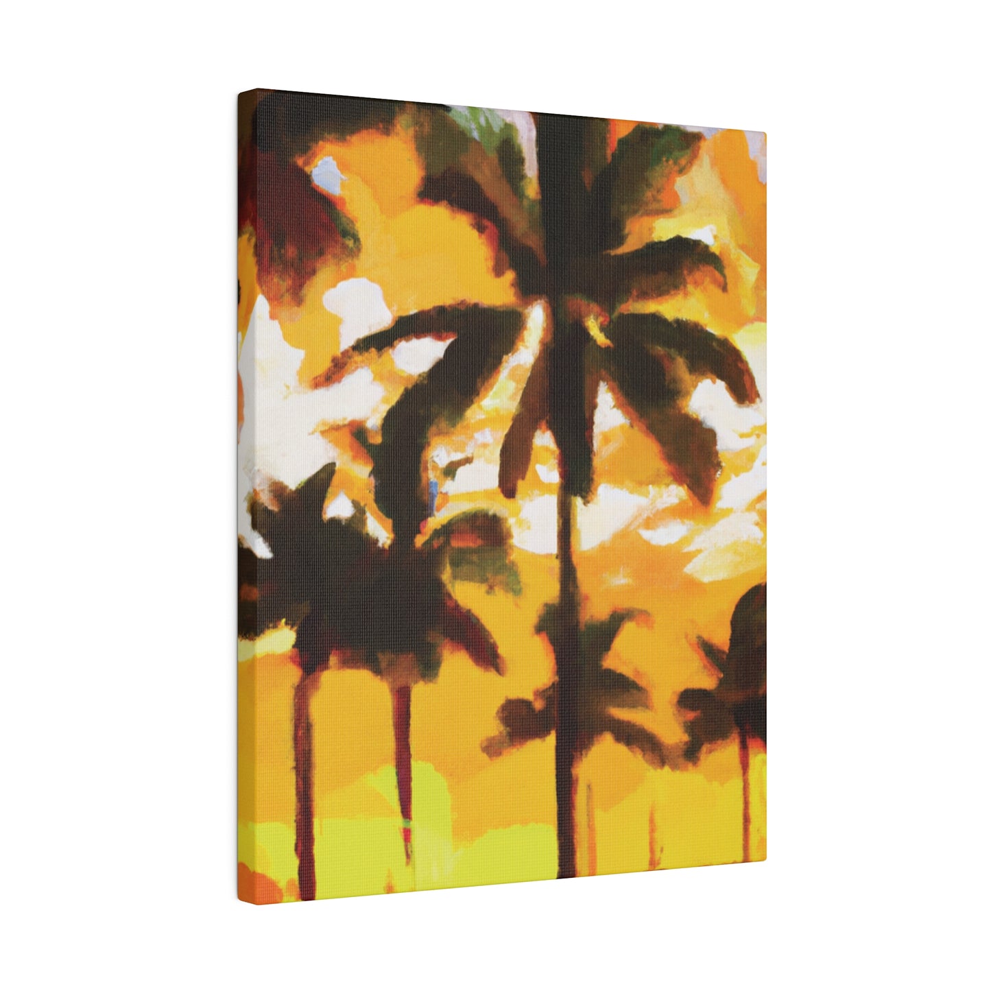 3197H - Miami Beach Sunset Painting Print | Miami | Beach | Sunset | Poster | Home Decor | Wall Art | Canvas