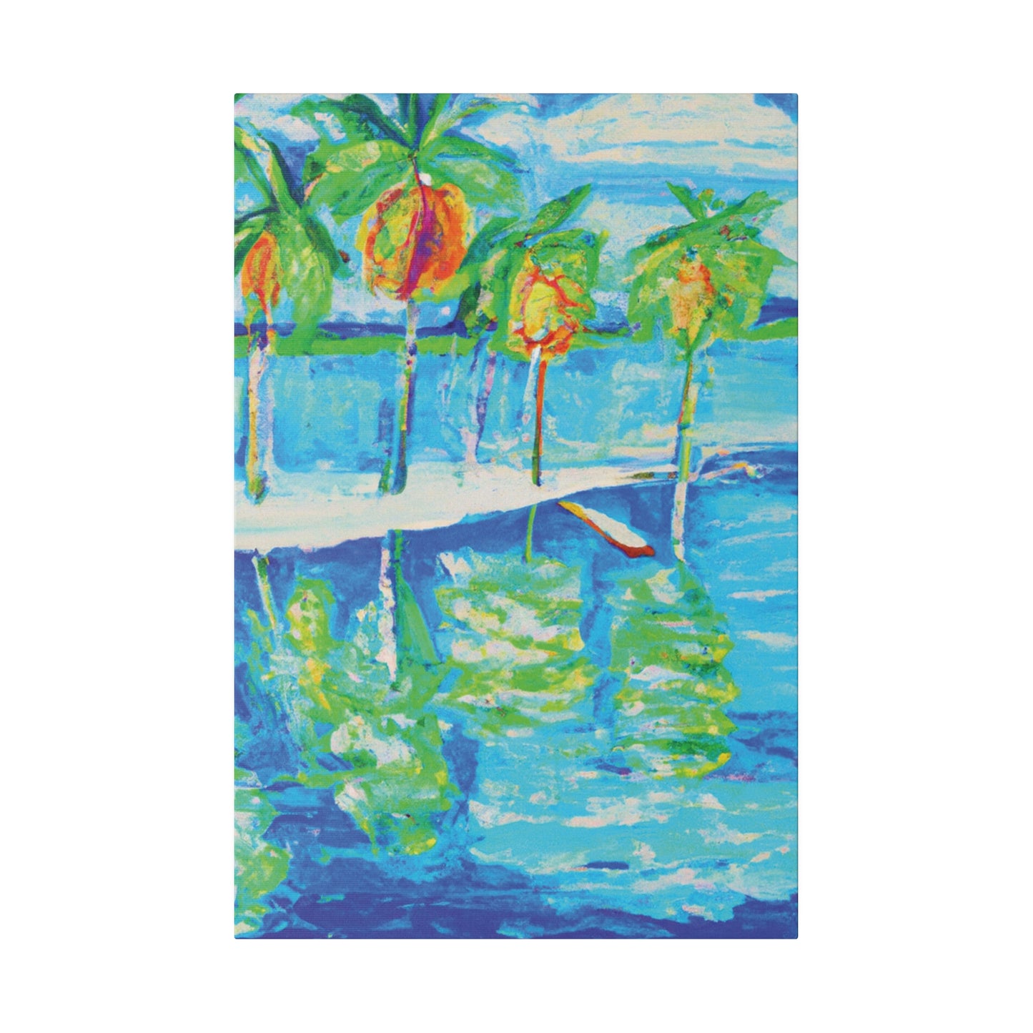 8103Q - Bahamas Ocean Painting Print | Bahamas | Ocean | Beach | Poster | Home Decor | Wall Art | Canvas