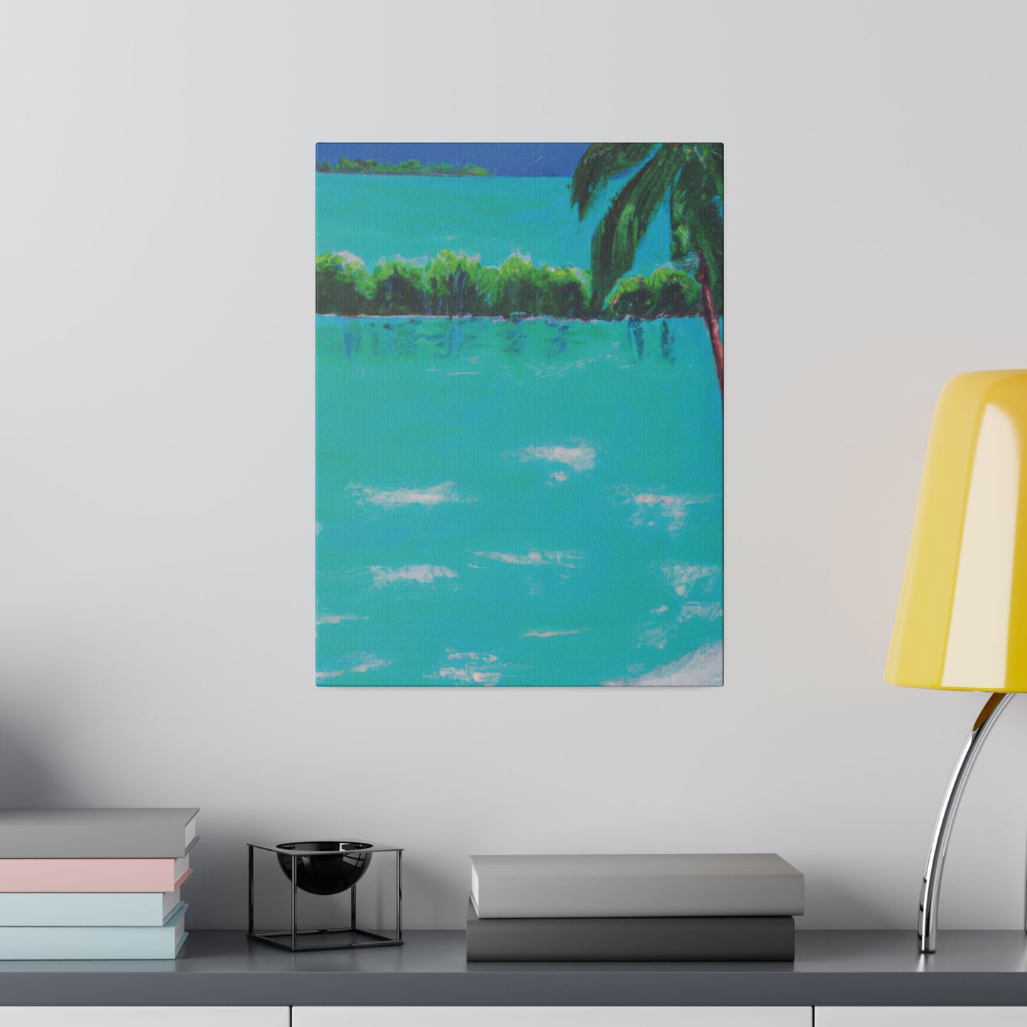 9108Q - Bahamas Ocean Painting Print | Bahamas | Ocean | Beach | Poster | Home Decor | Wall Art | Canvas