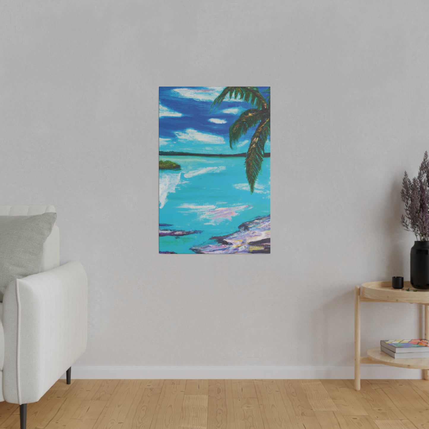 9184C - Bahamas Ocean Painting Print | Bahamas | Ocean | Beach | Poster | Home Decor | Wall Art | Canvas