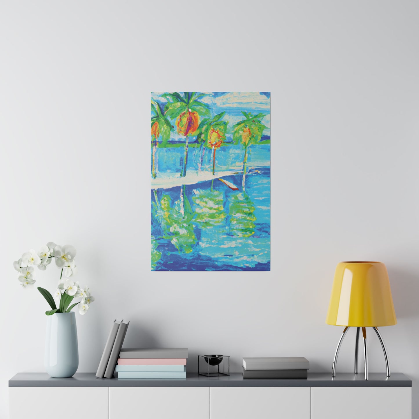 8103Q - Bahamas Ocean Painting Print | Bahamas | Ocean | Beach | Poster | Home Decor | Wall Art | Canvas