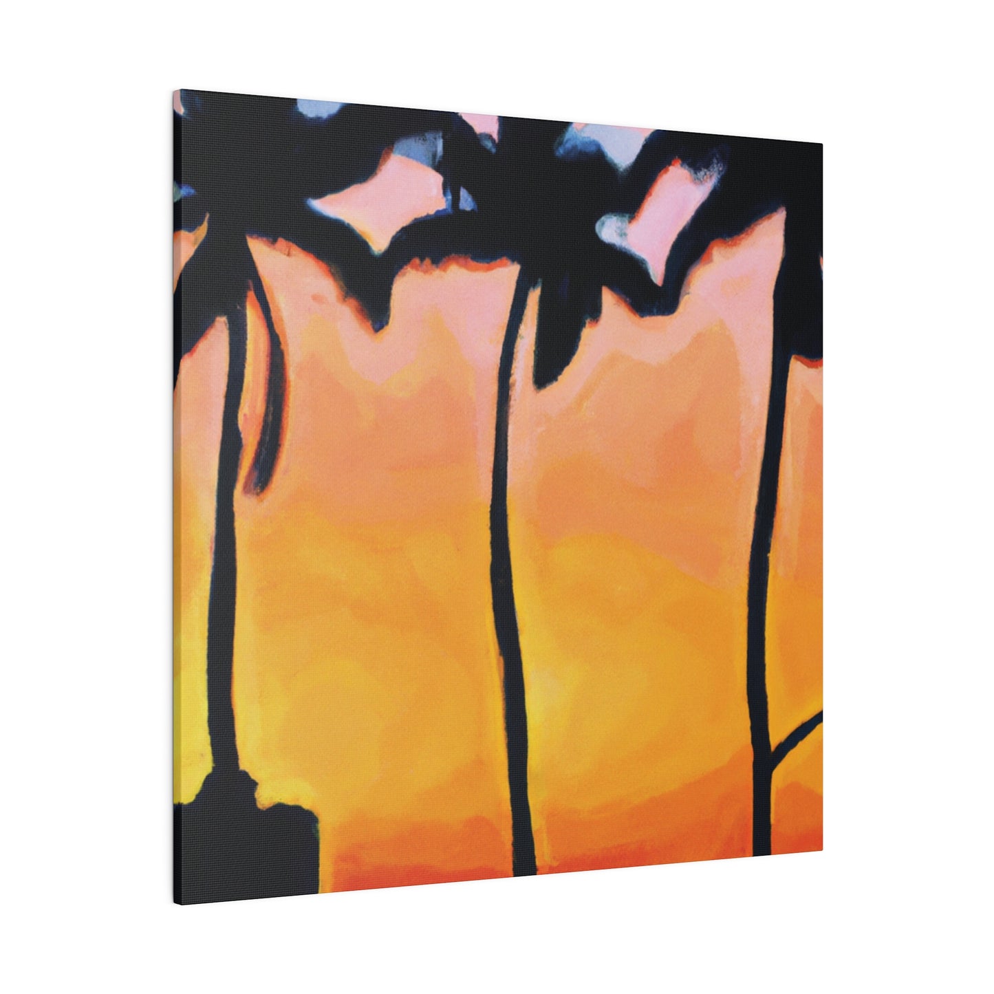 9545F - Miami Beach Sunset Painting Print | Miami | Beach | Sunset | Poster | Home Decor | Wall Art | Canvas