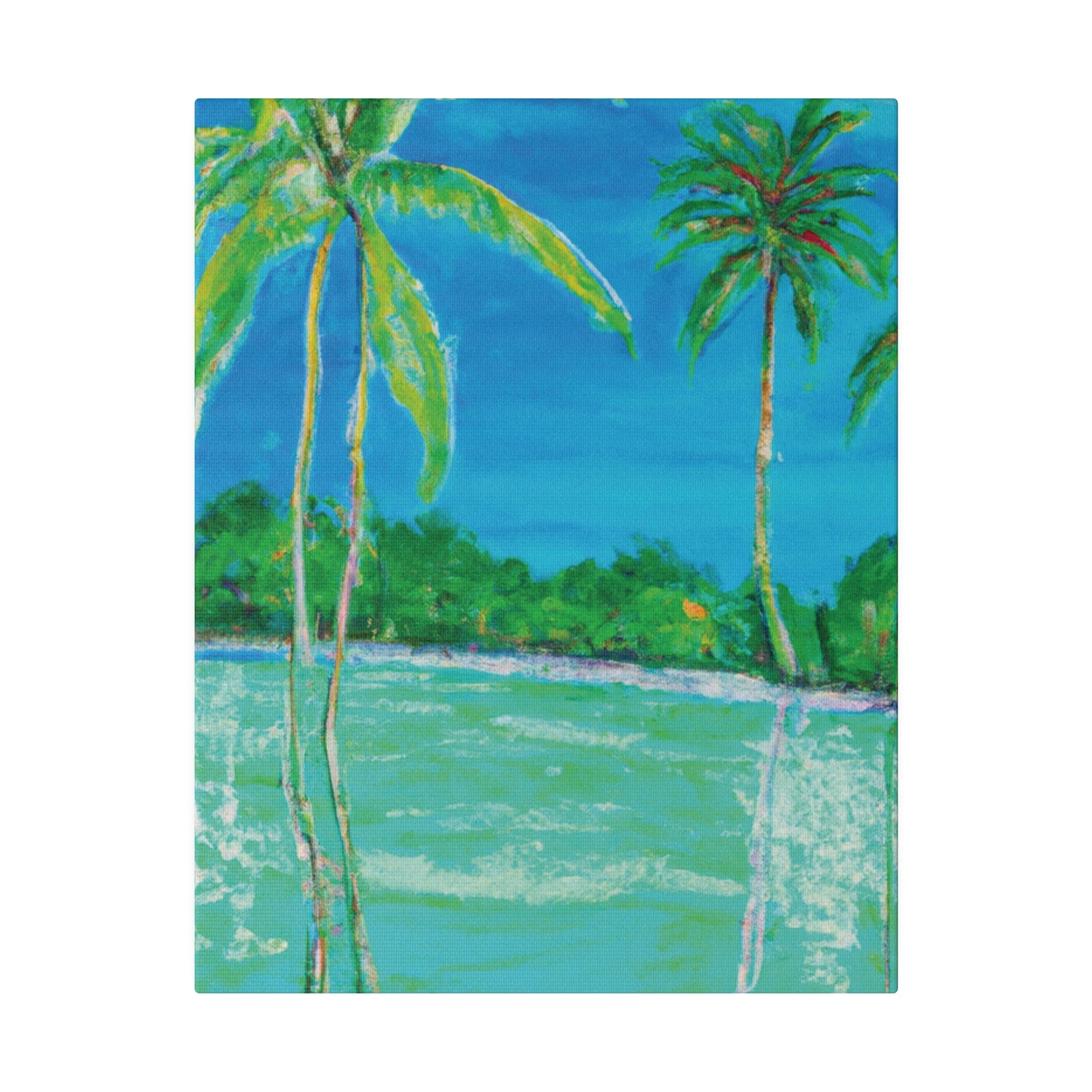 5185A - Bahamas Ocean Painting Print | Bahamas | Ocean | Beach | Poster | Home Decor | Wall Art | Canvas