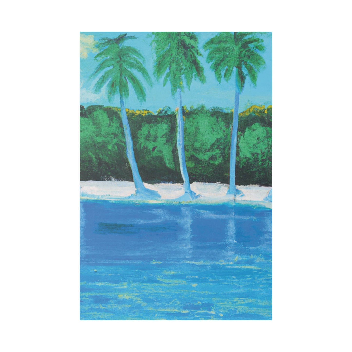 5467L - Bahamas Ocean Painting Print | Bahamas | Ocean | Beach | Poster | Home Decor | Wall Art | Canvas