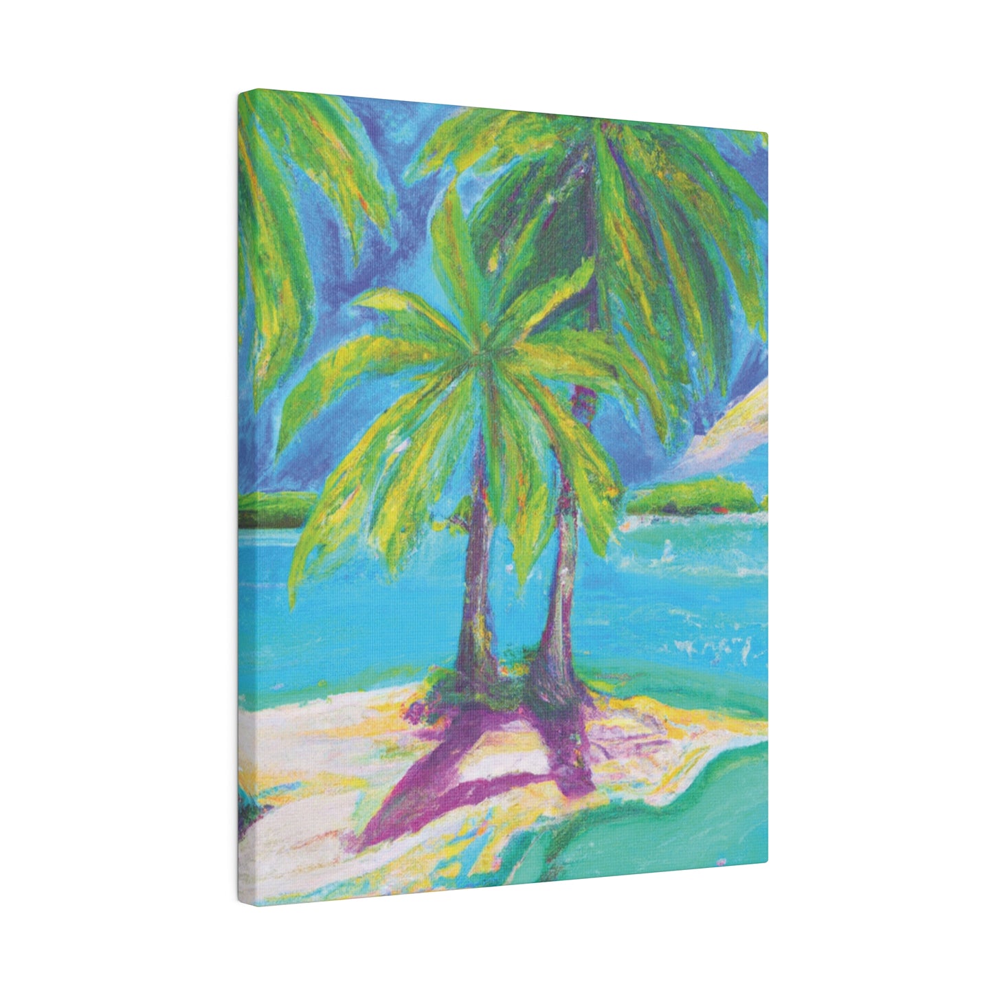 6632P - Bahamas Ocean Painting Print | Bahamas | Ocean | Beach | Poster | Home Decor | Wall Art | Canvas