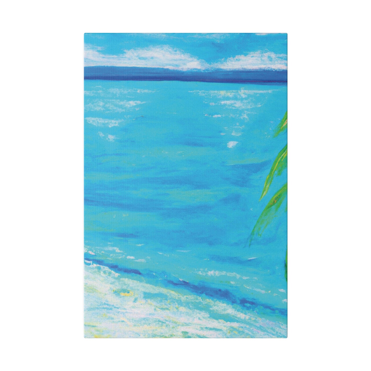 8858N - Bahamas Ocean Painting Print | Bahamas | Ocean | Beach | Poster | Home Decor | Wall Art | Canvas