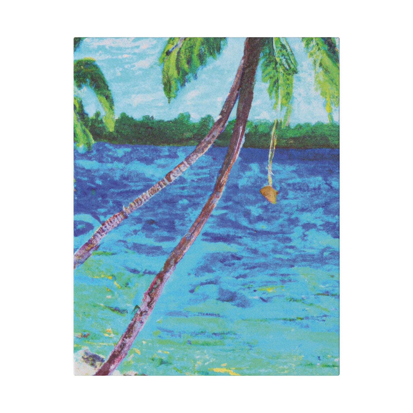 4564E - Bahamas Ocean Painting Print | Bahamas | Ocean | Beach | Poster | Home Decor | Wall Art | Canvas