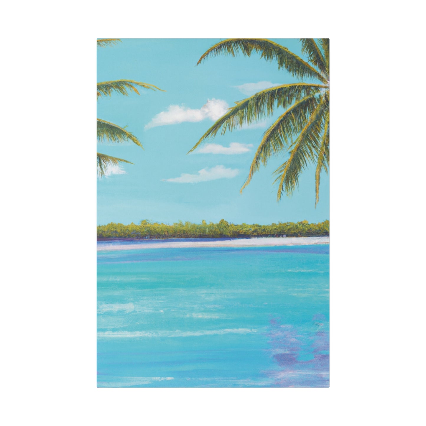 8132D - Bahamas Ocean Painting Print | Bahamas | Ocean | Beach | Poster | Home Decor | Wall Art | Canvas