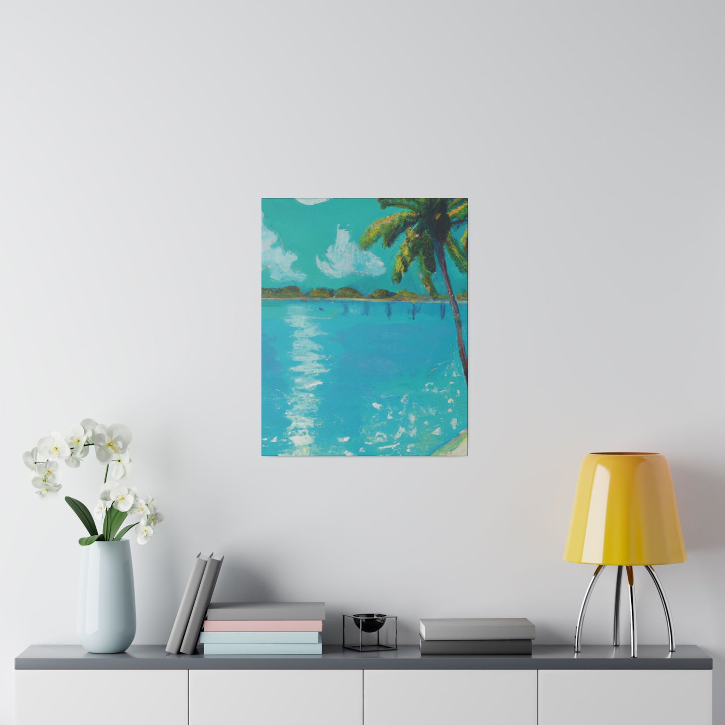 2483G - Bahamas Ocean Painting Print | Bahamas | Ocean | Beach | Poster | Home Decor | Wall Art | Canvas