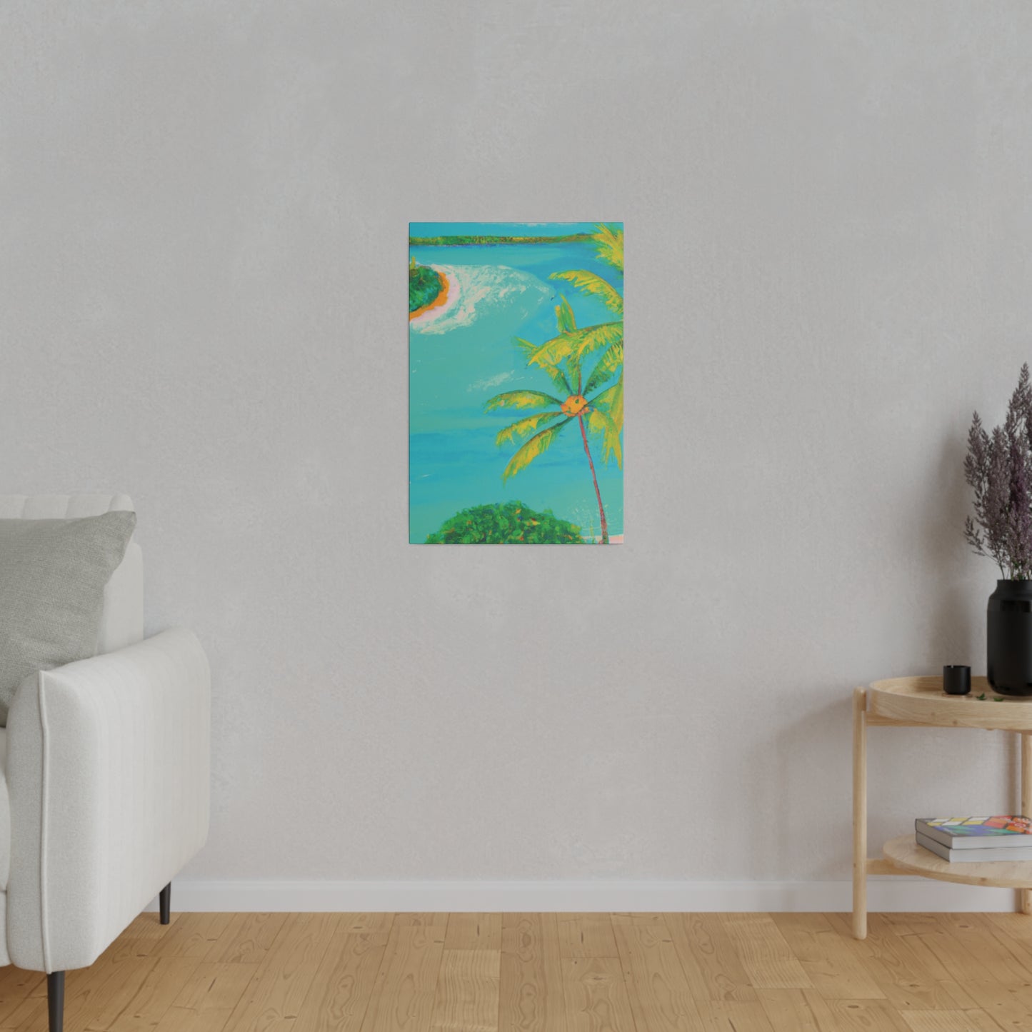 5457G - Bahamas Ocean Painting Print | Bahamas | Ocean | Beach | Poster | Home Decor | Wall Art | Canvas