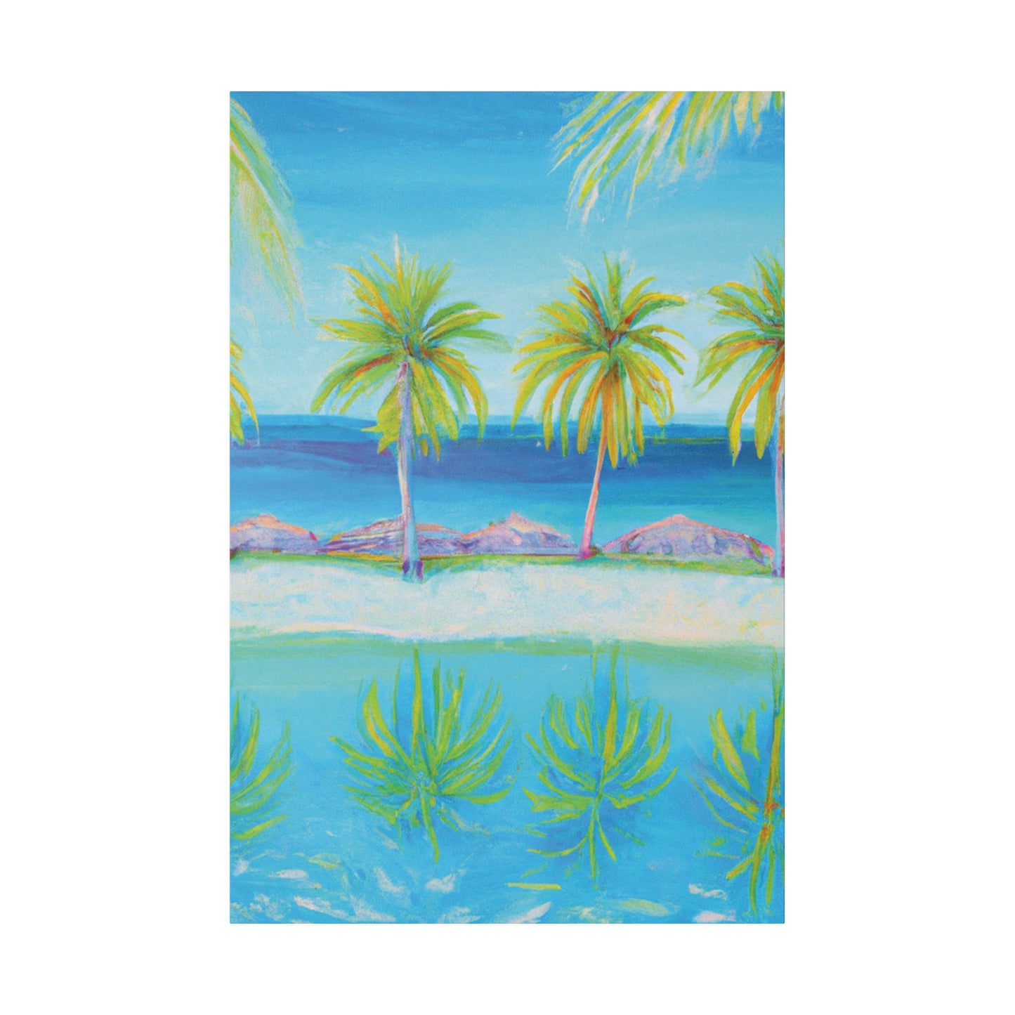 7646F - Bahamas Ocean Painting Print | Bahamas | Ocean | Beach | Poster | Home Decor | Wall Art | Canvas