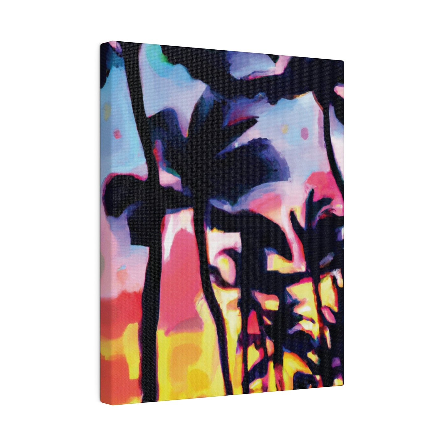 2637V - Miami Beach Sunset Painting Print | Miami | Beach | Sunset | Poster | Home Decor | Wall Art | Canvas