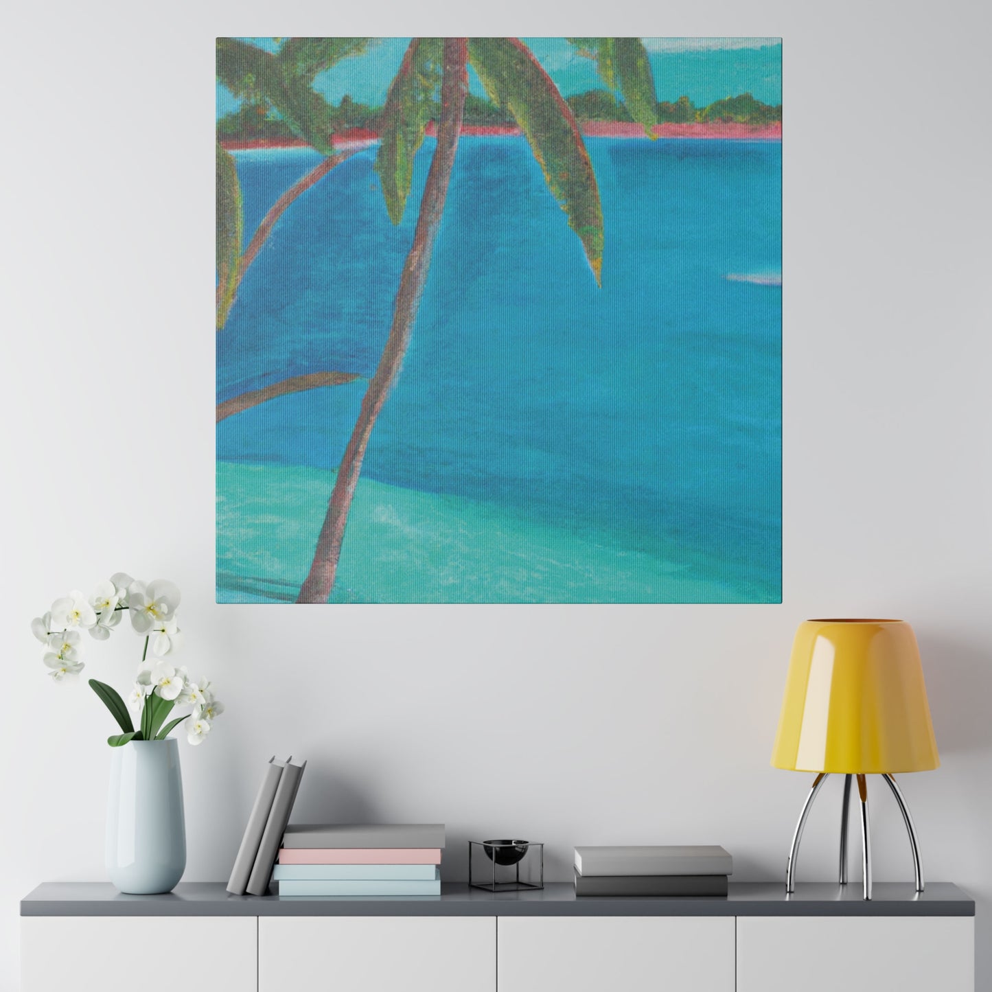 2976D - Bahamas Ocean Painting Print | Bahamas | Ocean | Beach | Poster | Home Decor | Wall Art | Canvas