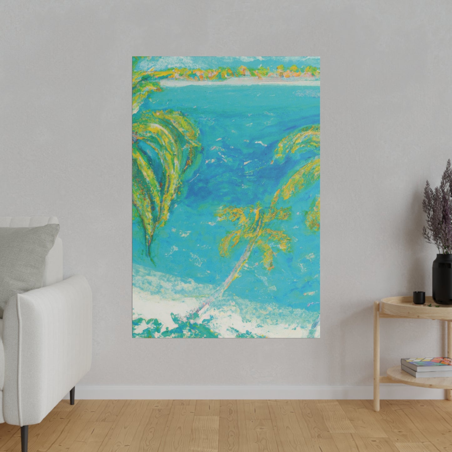 4342G - Bahamas Ocean Painting Print | Bahamas | Ocean | Beach | Poster | Home Decor | Wall Art | Canvas