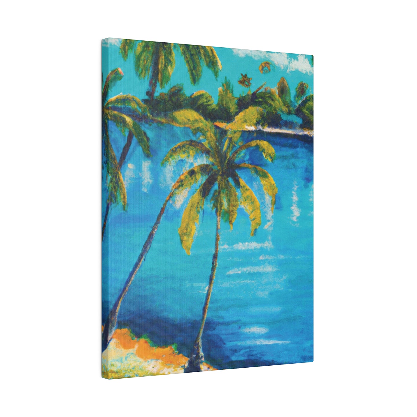 856Y - Bahamas Ocean Painting Print | Bahamas | Ocean | Beach | Poster | Home Decor | Wall Art | Canvas