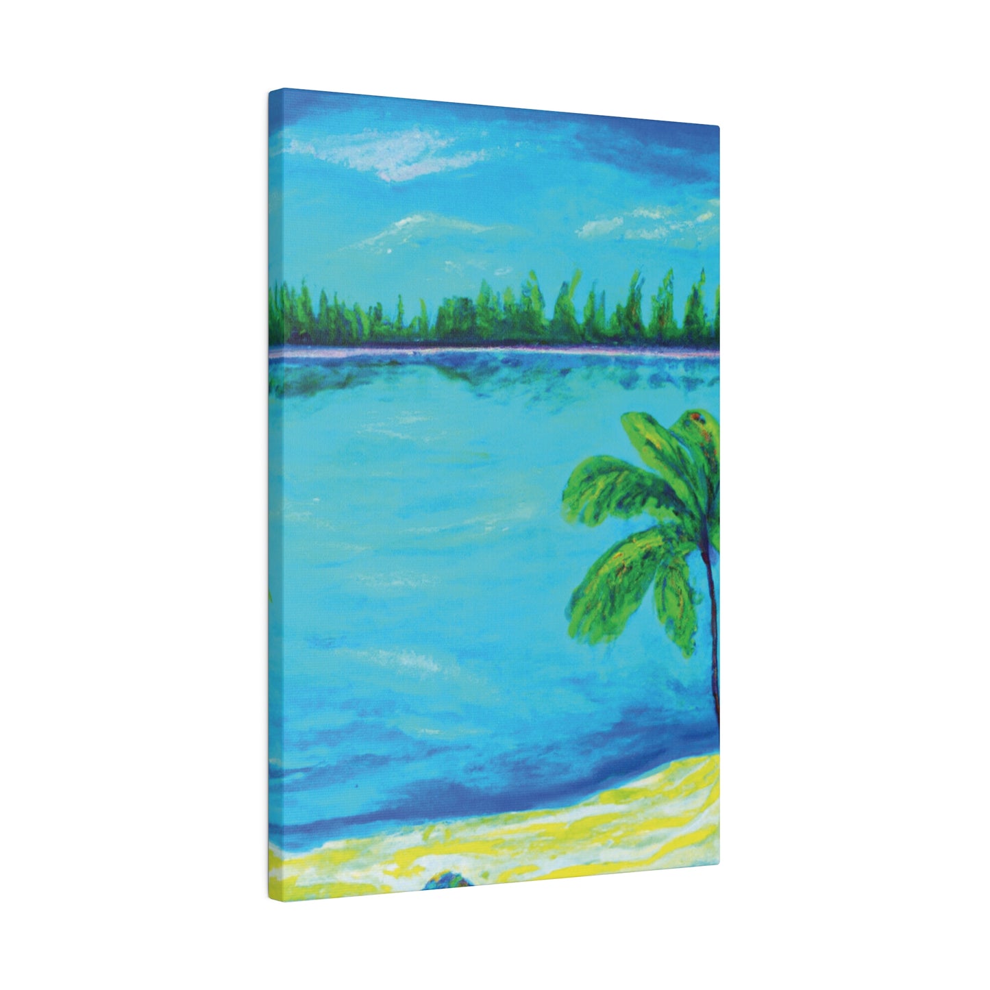 7122L - Bahamas Ocean Painting Print | Bahamas | Ocean | Beach | Poster | Home Decor | Wall Art | Canvas