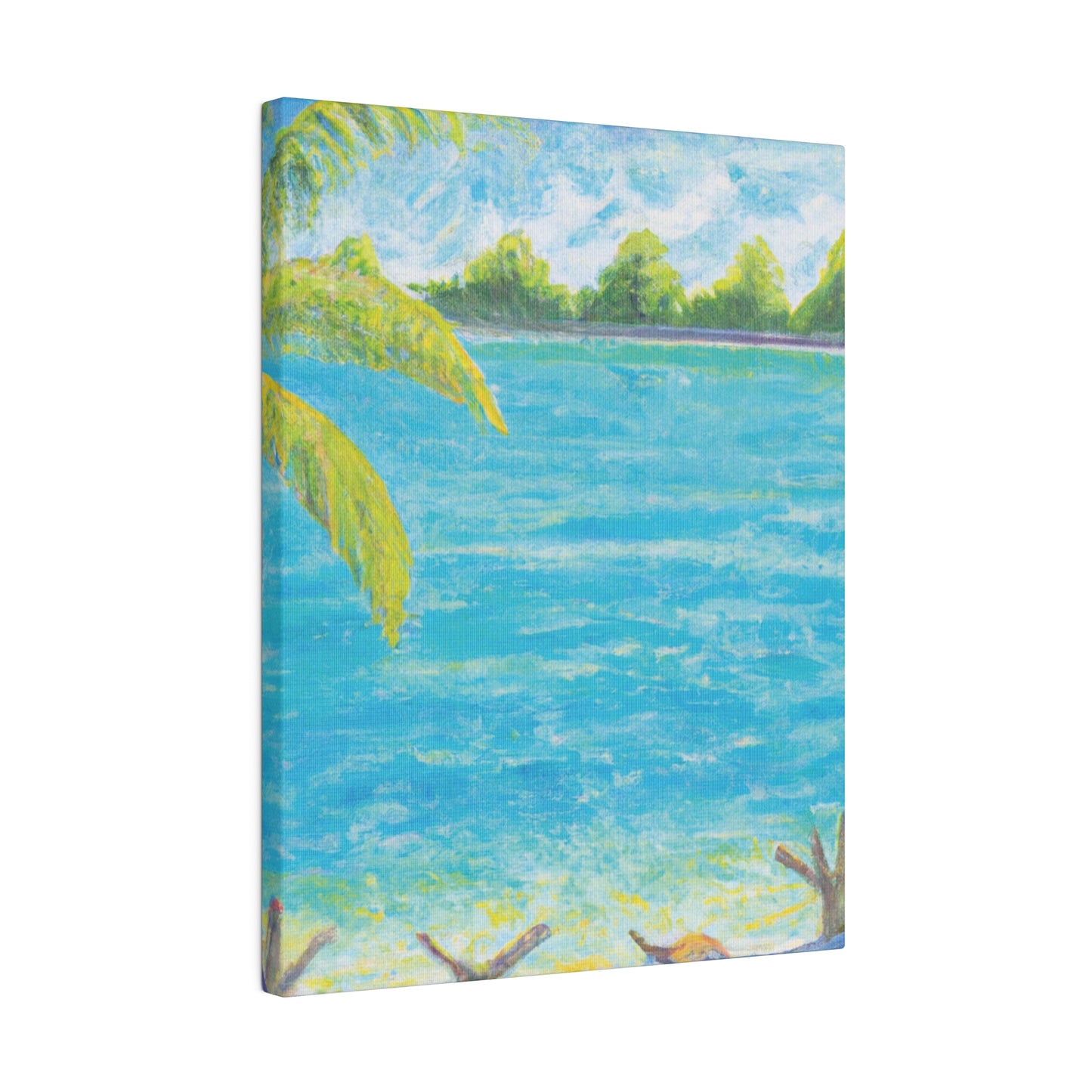 3007D - Bahamas Ocean Painting Print | Bahamas | Ocean | Beach | Poster | Home Decor | Wall Art | Canvas