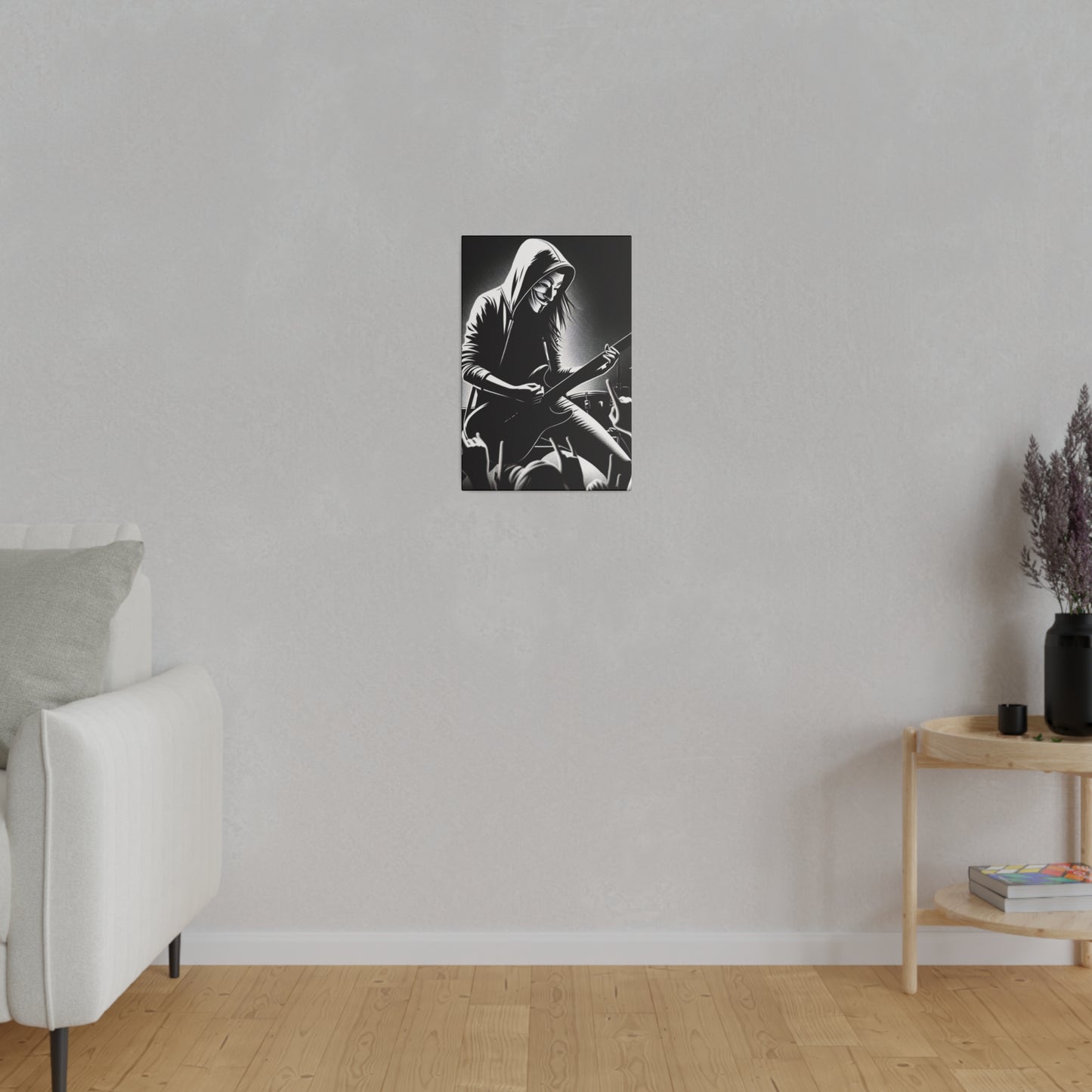 3569Z - music art work, rockstar gifts, musician gift ideas, guitar art work, guitar artwork, guitar wall art canvas, playing guitar, decor