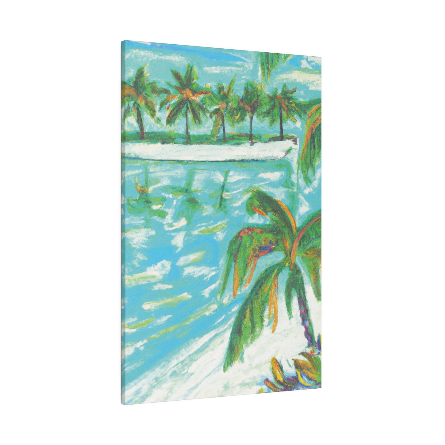 7103O - Bahamas Ocean Painting Print | Bahamas | Ocean | Beach | Poster | Home Decor | Wall Art | Canvas