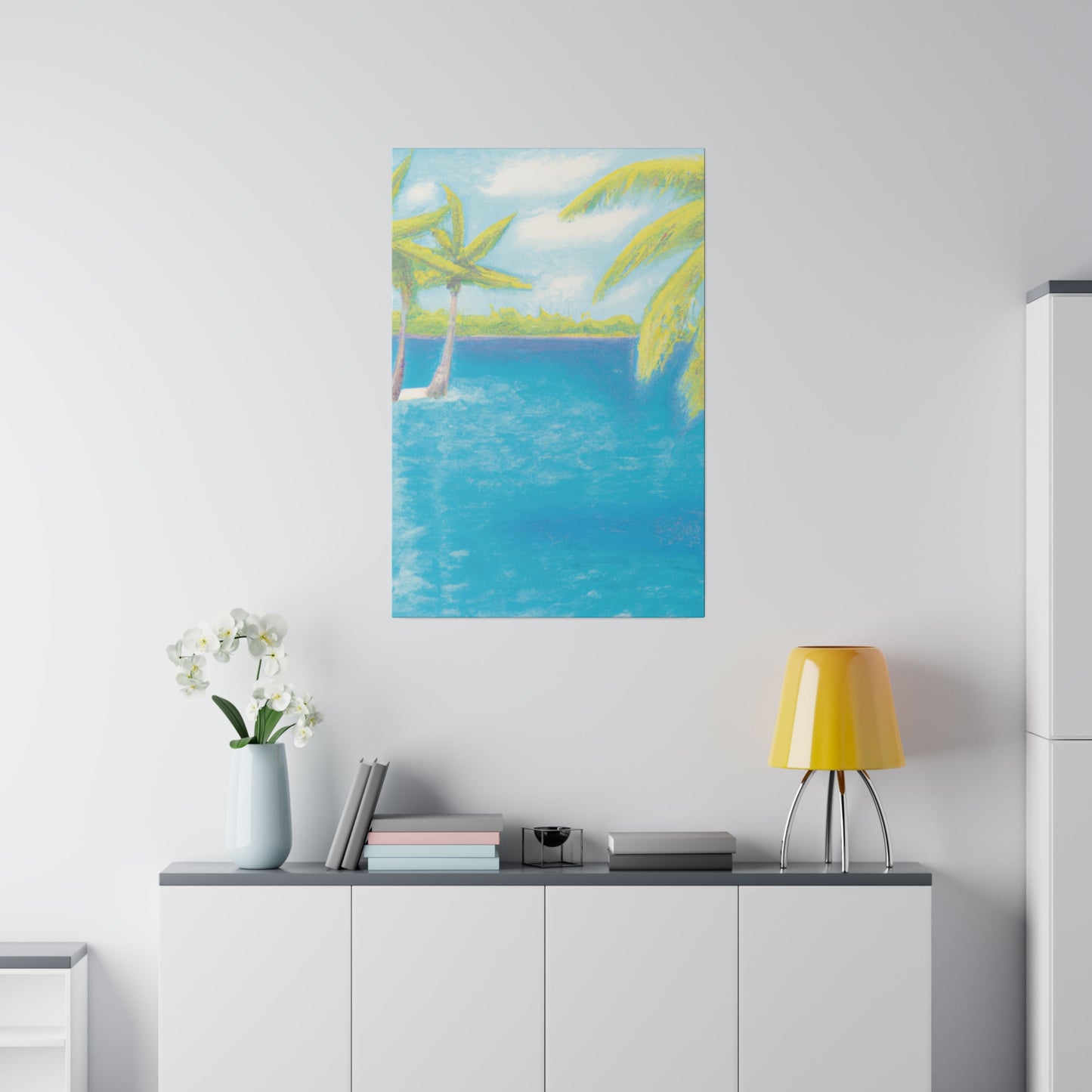 9254V - Bahamas Ocean Painting Print | Bahamas | Ocean | Beach | Poster | Home Decor | Wall Art | Canvas